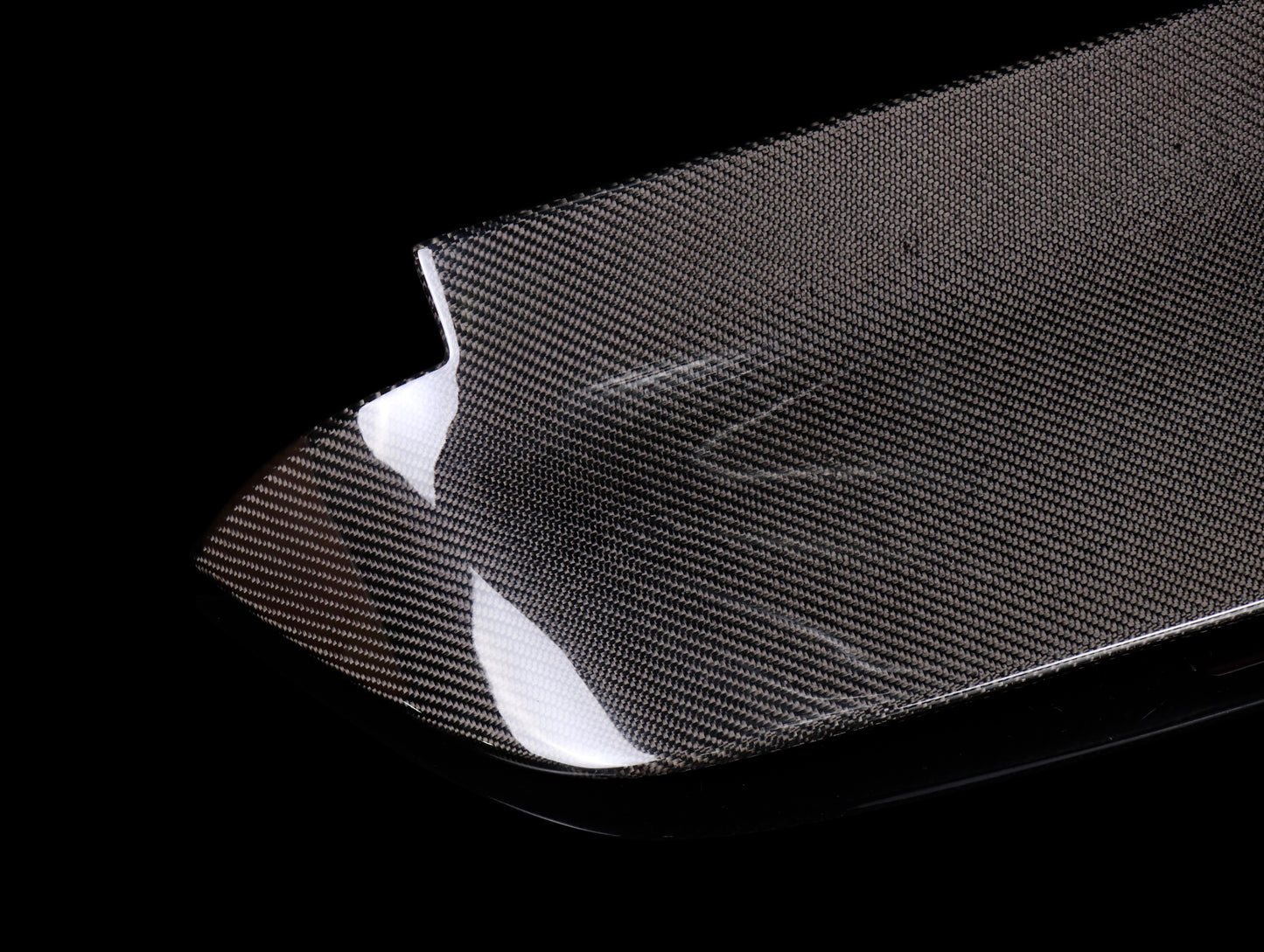 Seibon SP Style Carbon Fiber Rear Spoiler w/ LED Brake Light - 92-95 Civic Hatch