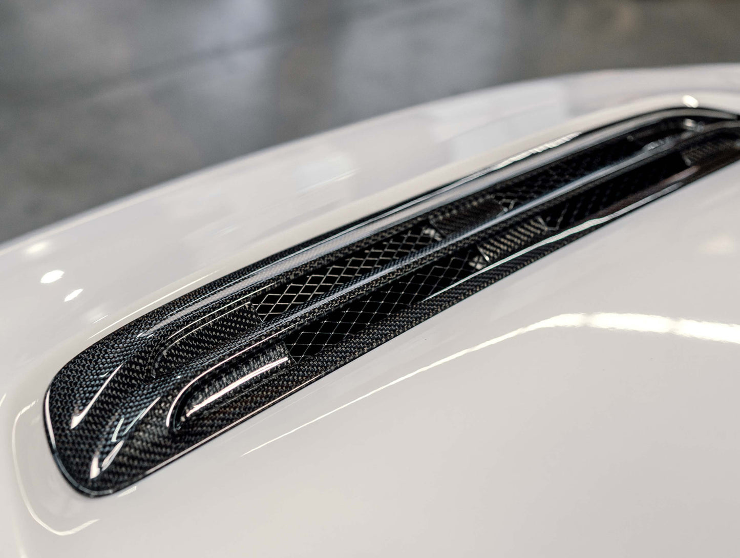 Seibon Carbon Fiber Hood Vent - 2023+ Civic Type-R (FL5)