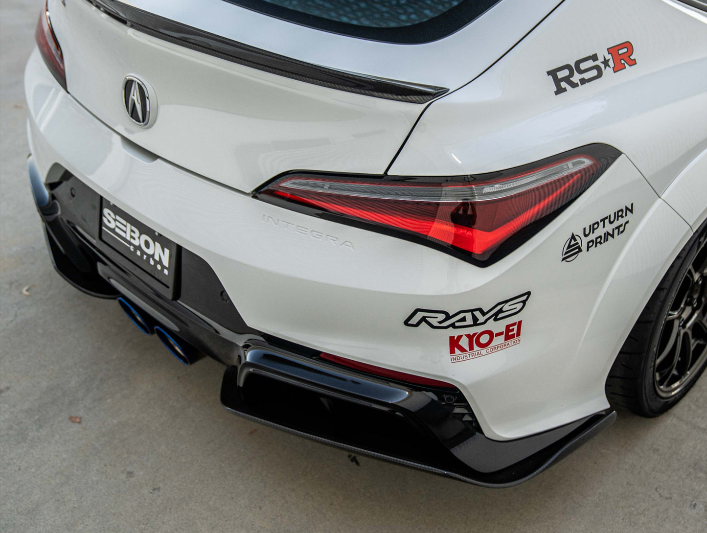 Seibon MB Style Carbon Fiber Rear Diffuser - 24+ Integra Type S (DE5)