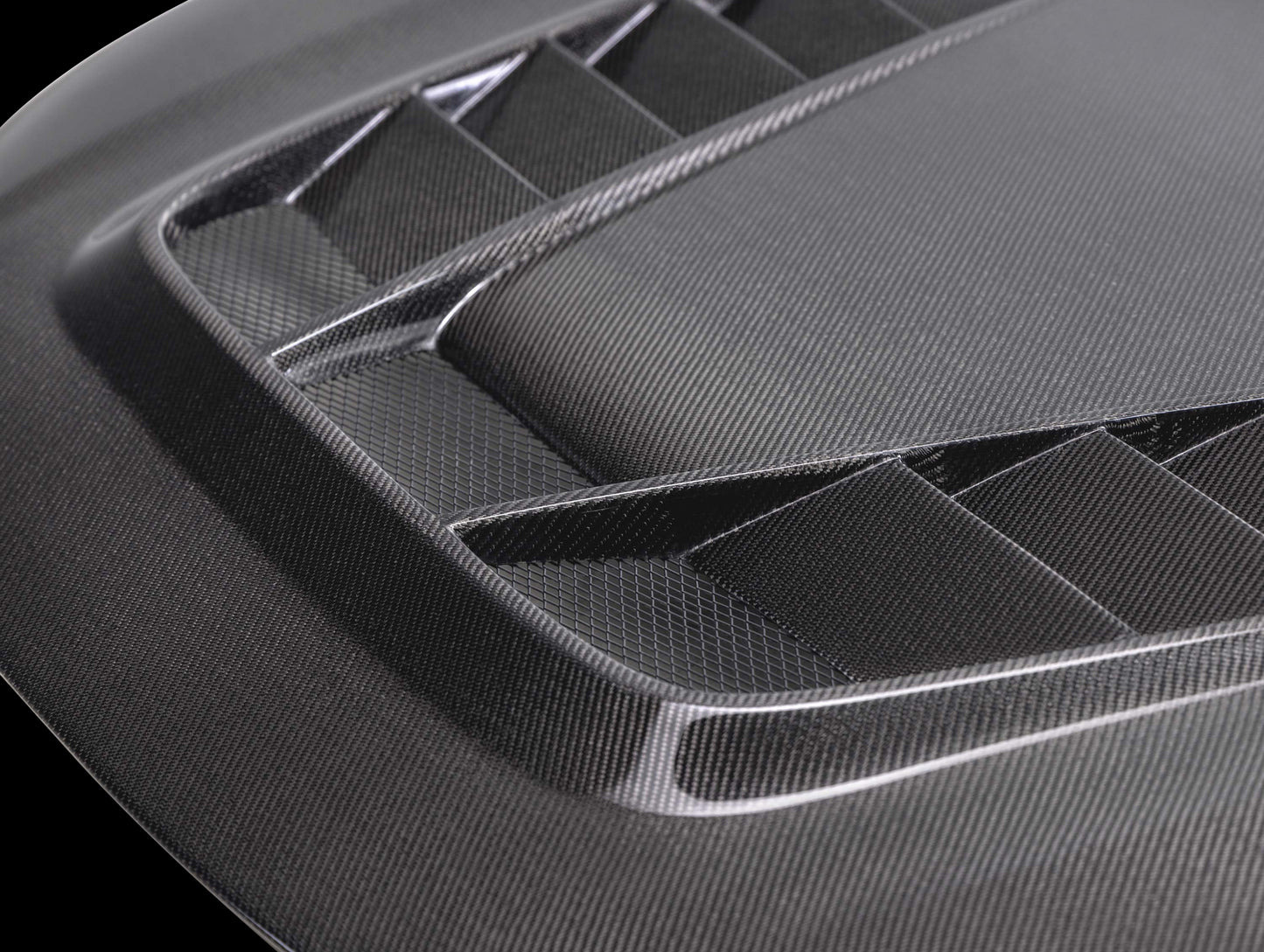 Seibon TV Style Double Sided Carbon Fiber Hood - 23-24 Civic Type-R (FL5)