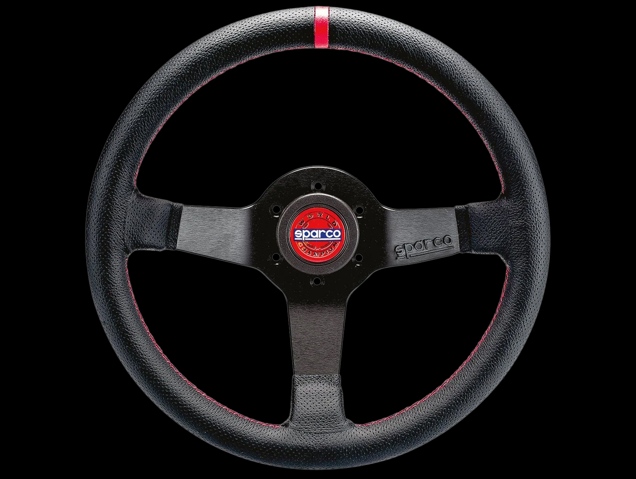 Sparco ステアリング ハンドル 330mm Sparco Champion 330mm Steering Wheel - JHPUSA