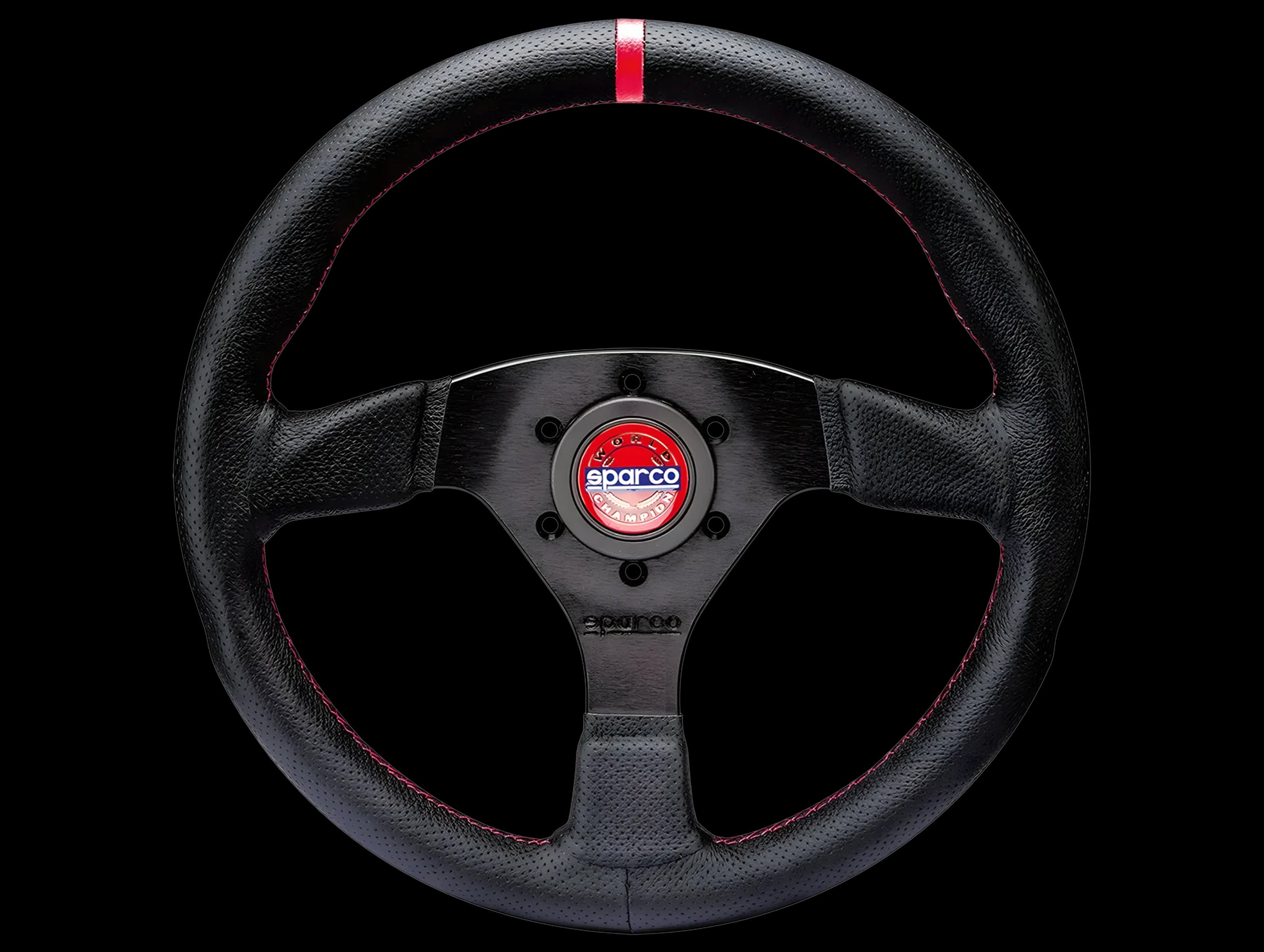 Sparco R383 Champion 330mm Steering Wheel - JHPUSA
