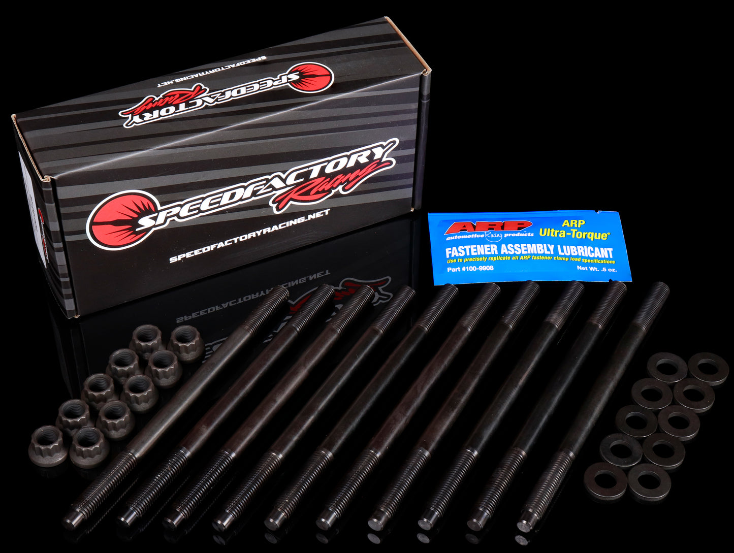 SpeedFactory Racing 4140 Head Stud Kit - B & K-series