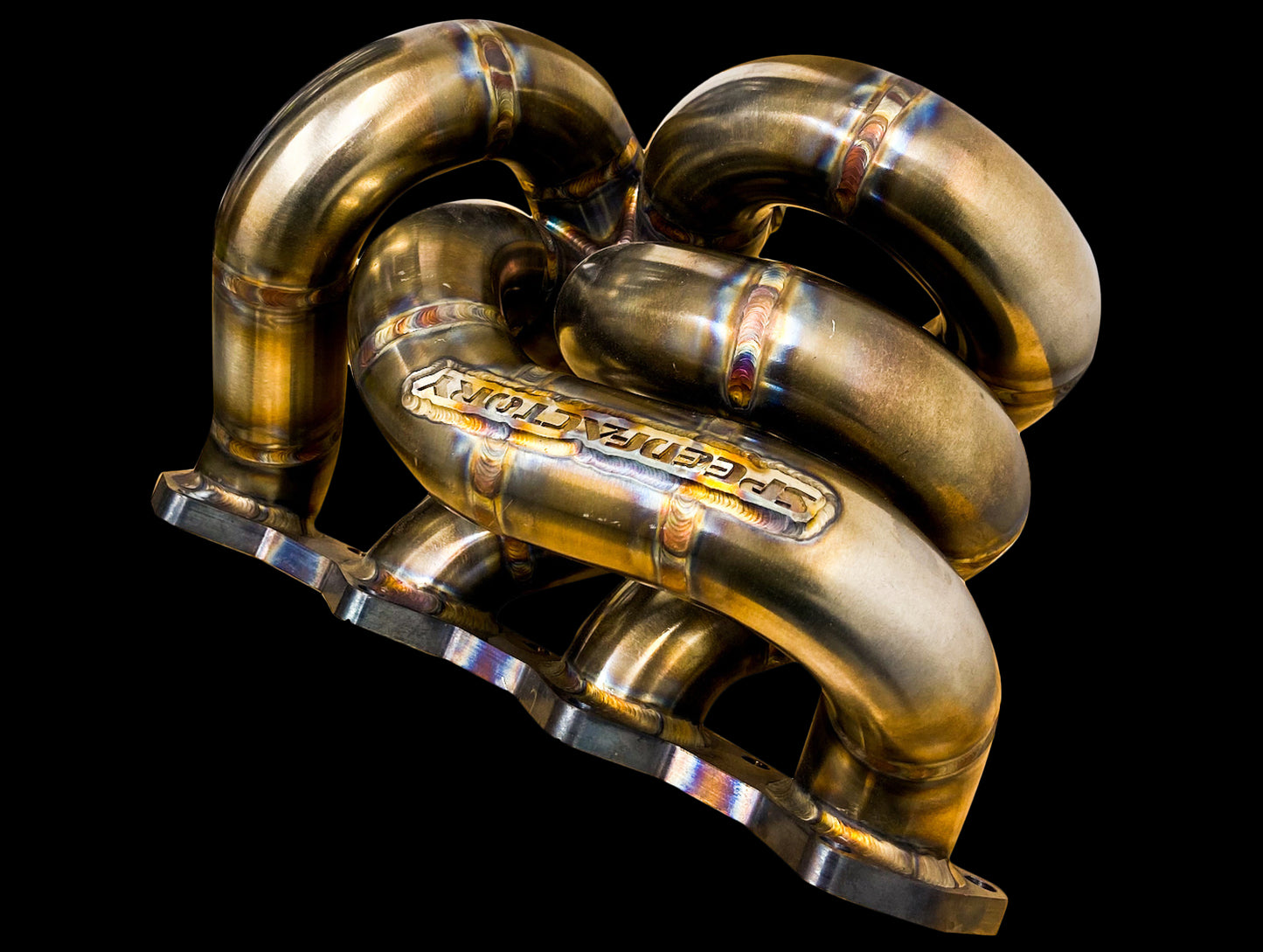 SpeedFactory Bottom Mount Turbo Manifolds - B/D Series Engines