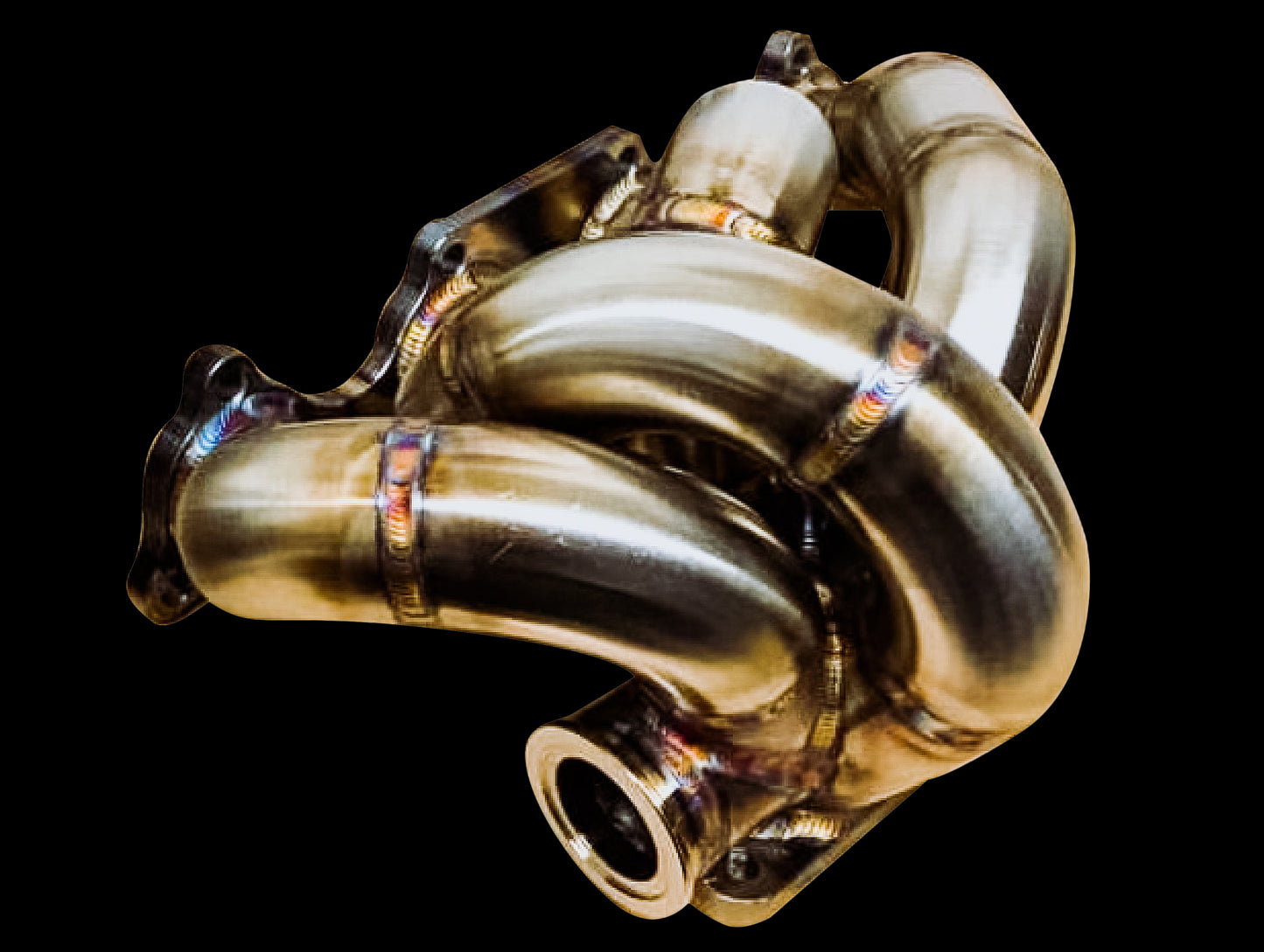 SpeedFactory H-Series & H2B Bottom Mount Turbo Manifold
