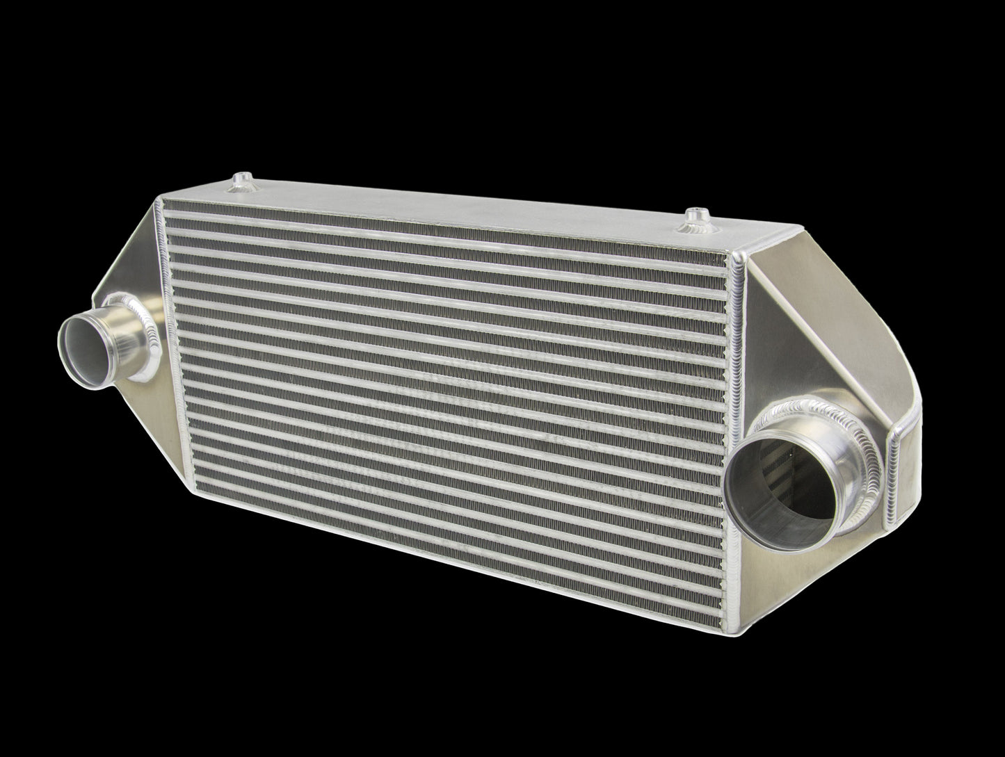 SpeedFactory HP Dual Backdoor Front Mount Intercooler - 3" inlet / 3" Outlet (850HP-1000HP)