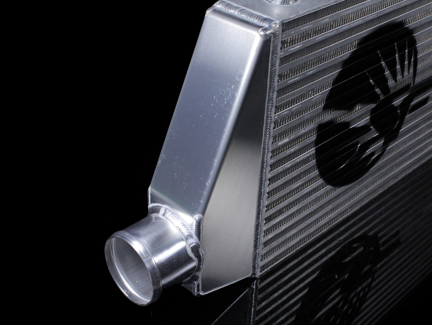 SpeedFactory Racing "Street" Side Inlet/Outlet Universal Front Mount Intercooler - 2.5" Inlet / 2.5" Outlet (300HP-500HP)