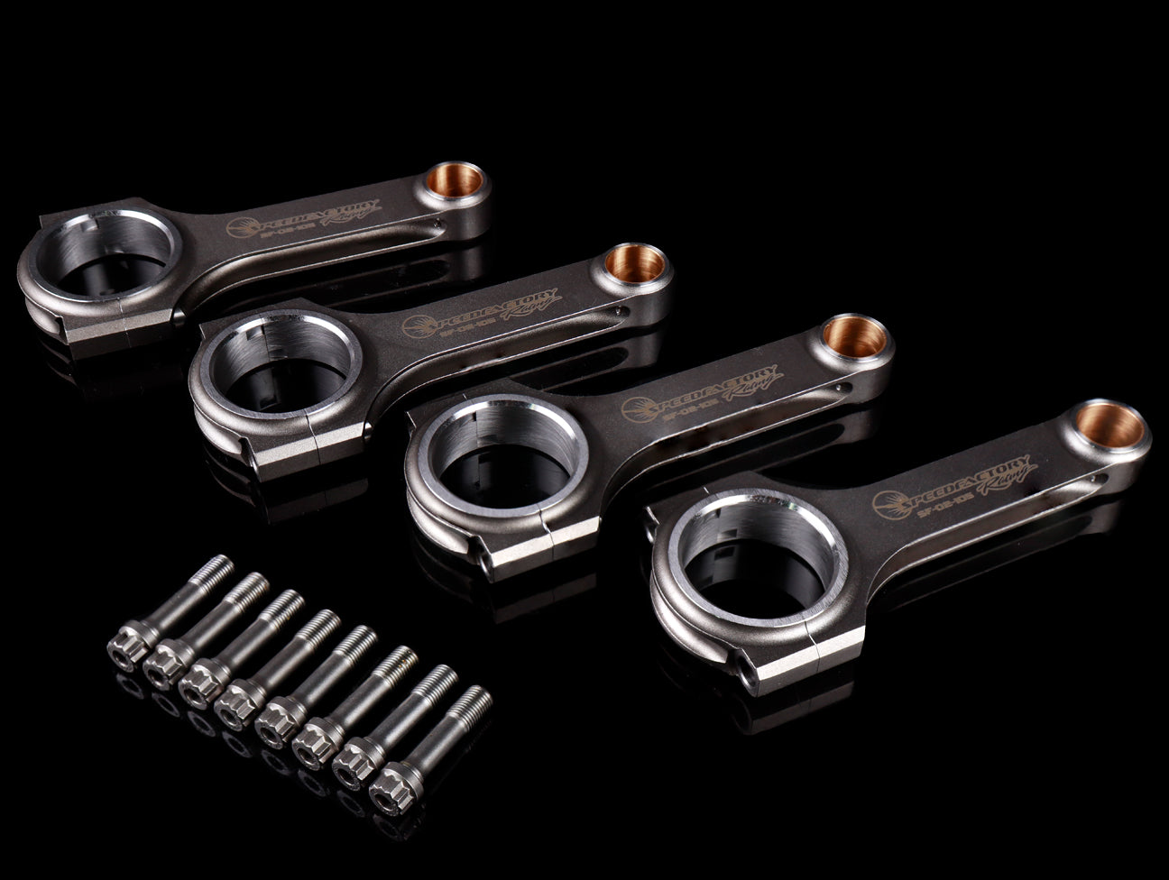 SpeedFactory Racing D16 Vitara Spec No-Notch Long Connecting Rods