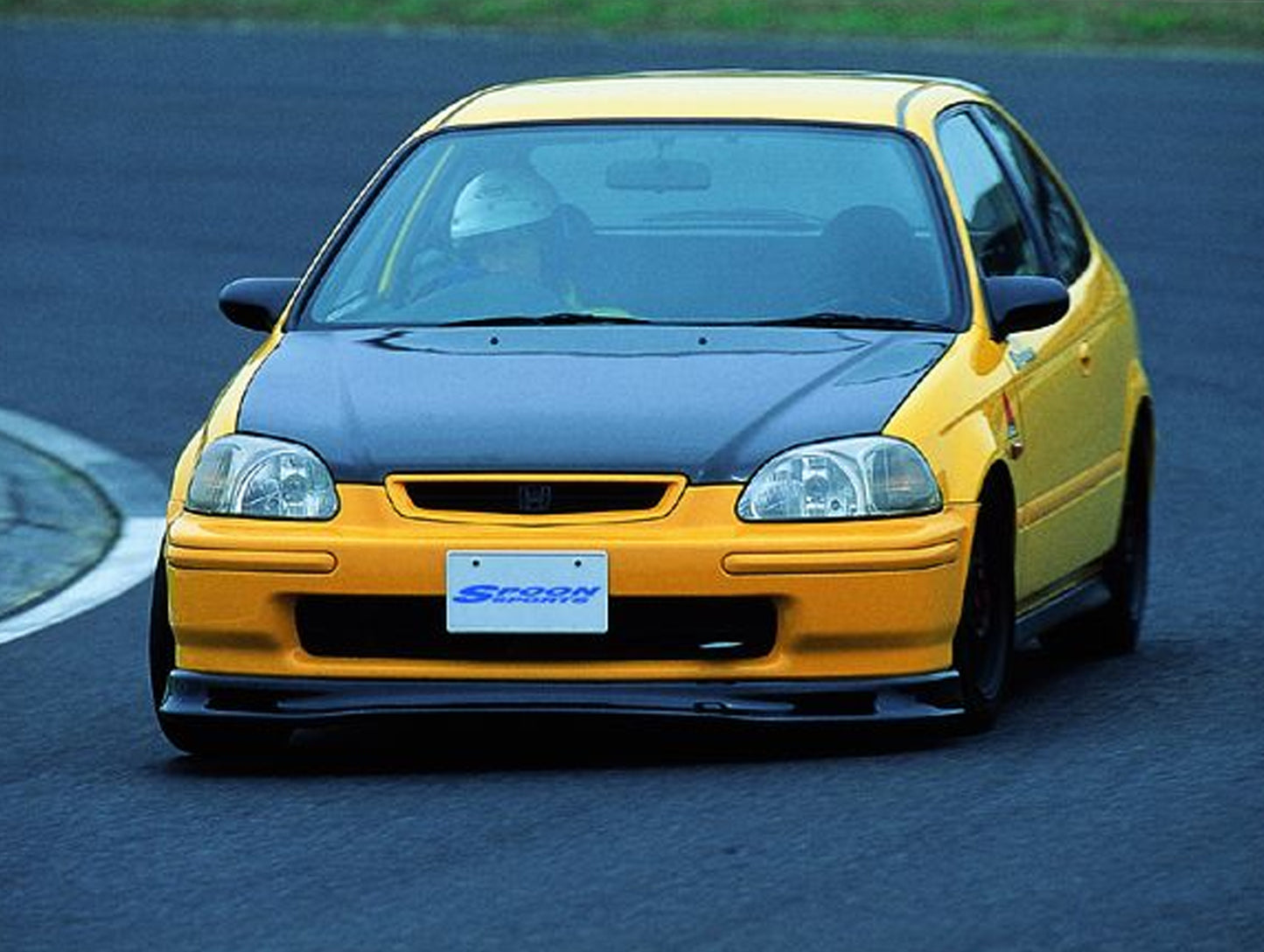 Spoon Sports Carbon Hood - 96-00 Civic
