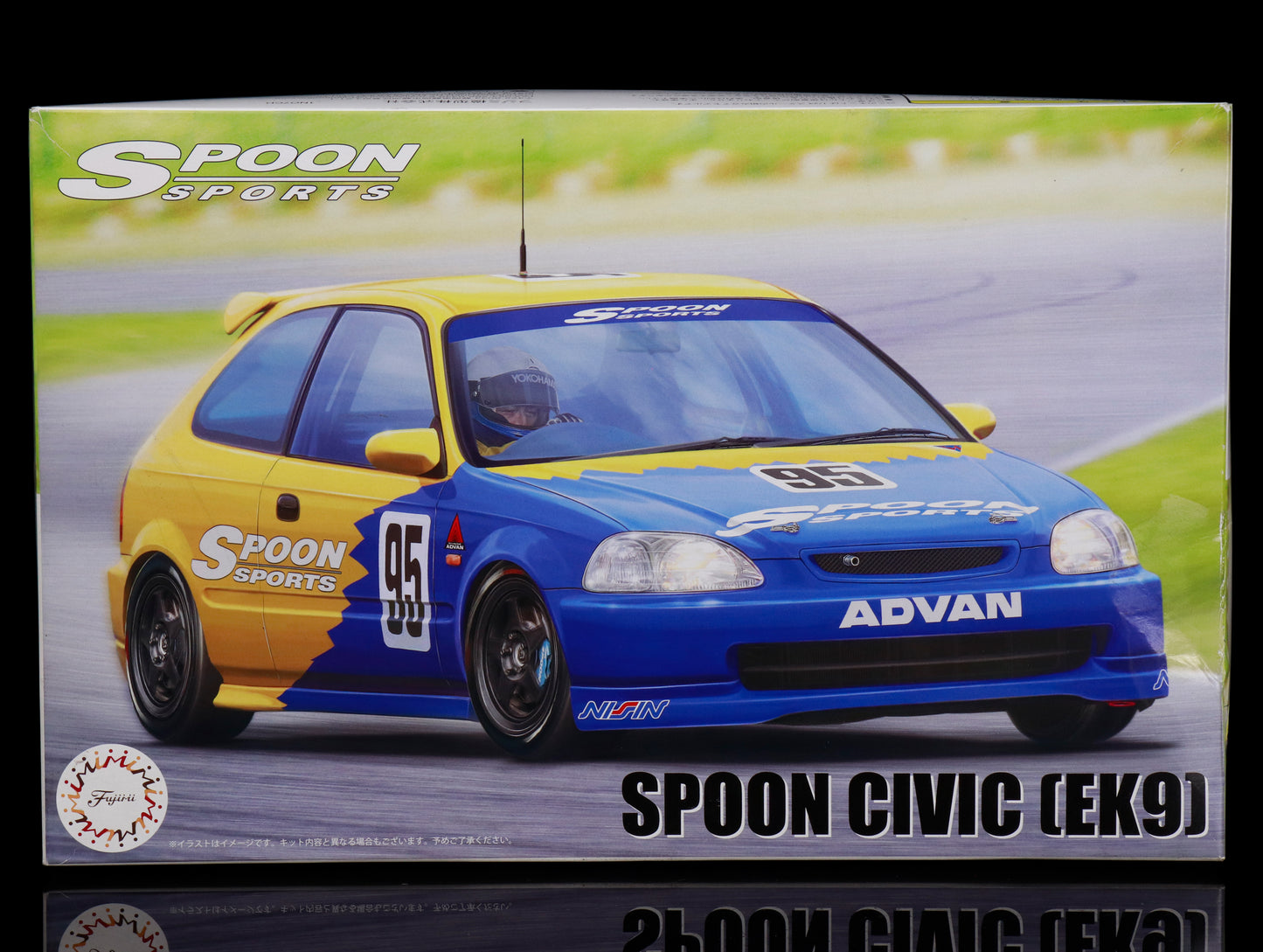 Spoon EK9 Civic Fujimi 1/24 Scale Model (Open Box)