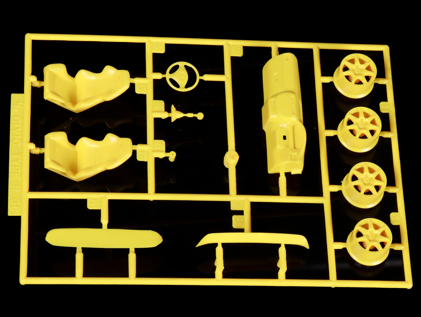 Spoon EK9 Civic Fujimi 1/24 Scale Model (Open Box)