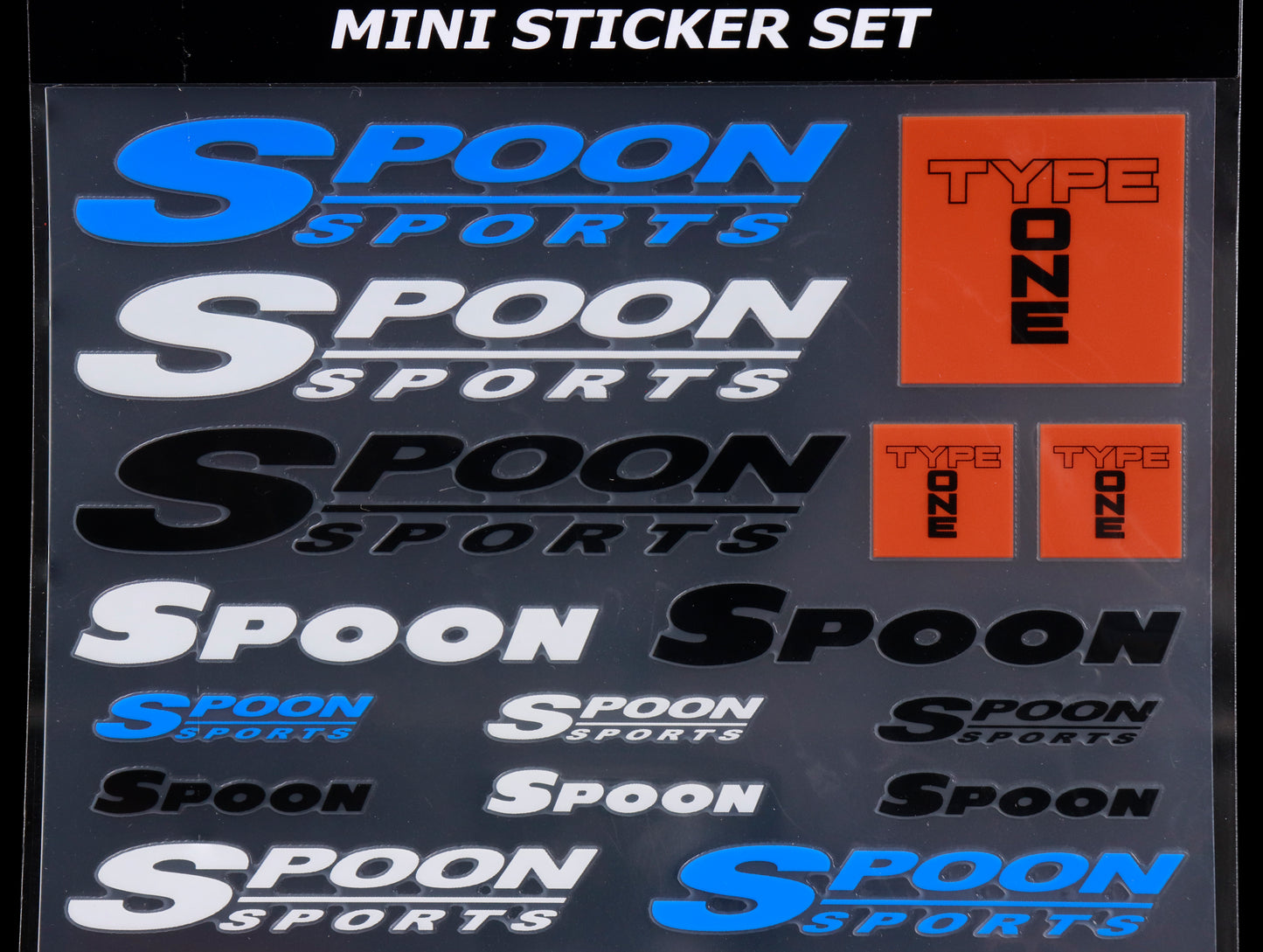 Spoon Mini Sticker Set