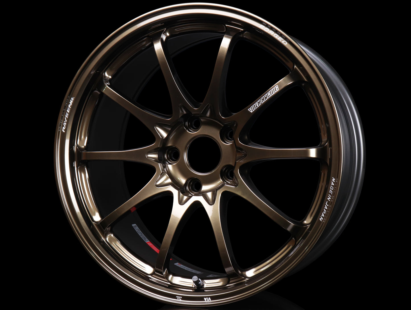 Volk Racing CE28N Plus Wheels - Shining Bronze Metal - 18x9.5 / +38