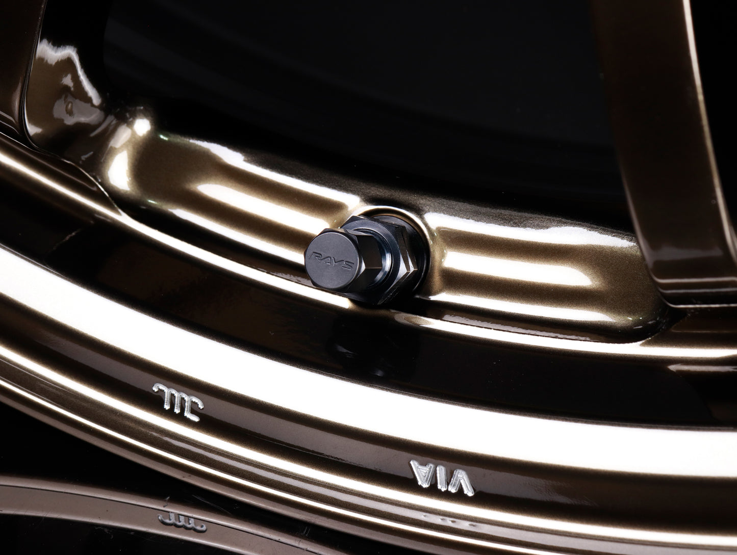 Volk Racing CE28N Plus Wheels - Shining Bronze Metal - 18x9.5 / +38