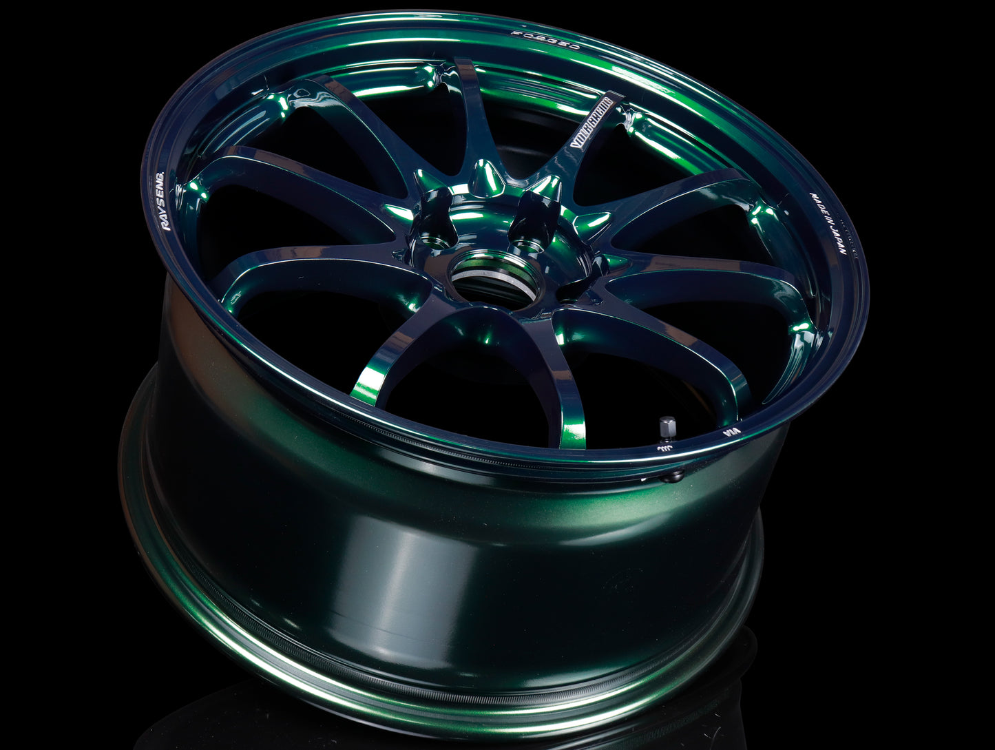 Volk Racing CE28N Plus Wheels - Racing Green - 18x9.5 / +38