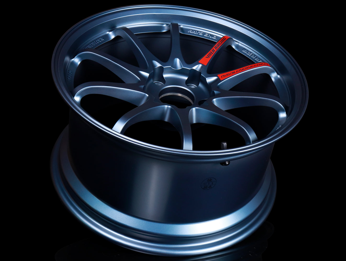 Volk Racing CE28SL Wheels - Matte Blue Gunmetal - 18x9.5 / 5x120 / +35