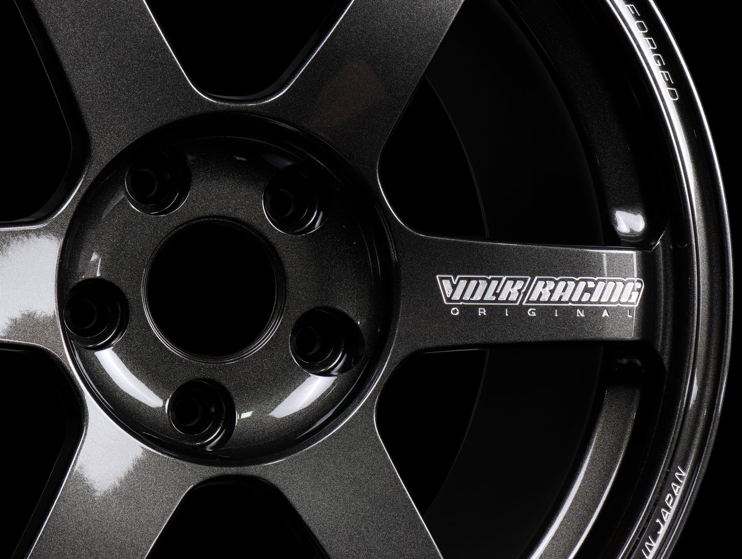 Volk Racing TE37 Saga S-Plus Wheels - Diamond Dark Gunmetal / 17x9 / 5x114.3 / +40
