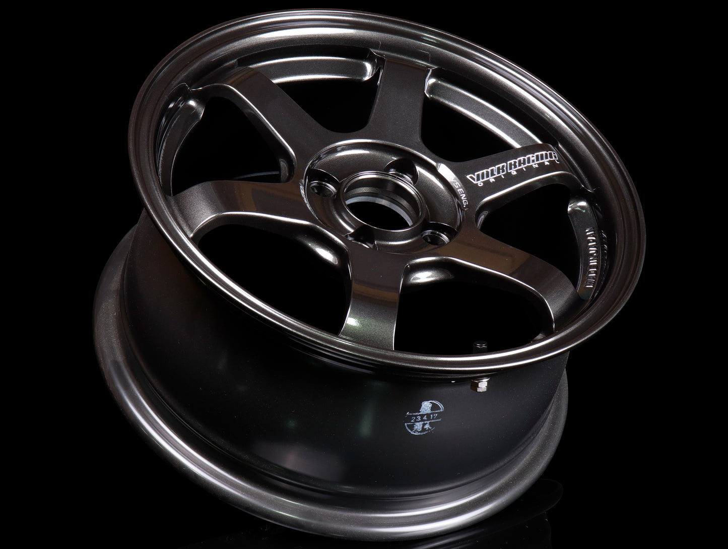 Volk Racing TE37 Sonic Wheels - Diamond Dark Gunmetal - 15x7 / 4x100 / +35