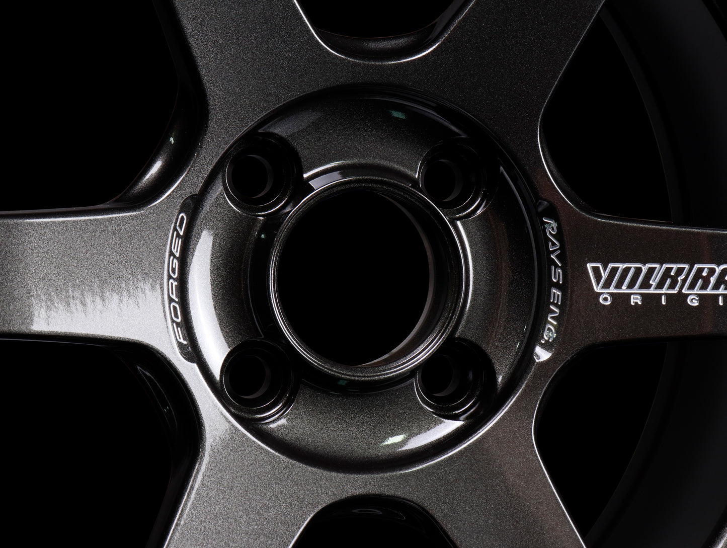 Volk Racing TE37 Sonic Wheels - Diamond Dark Gunmetal - 15x7 / 4x100 / +35