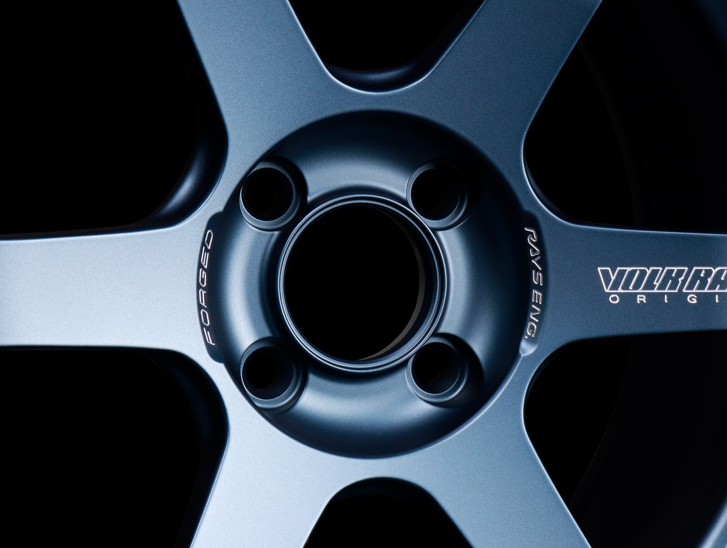 Volk Racing TE37 Sonic Wheels - Matte Blue Gunmetal / 16x8 / 4x100 / +35