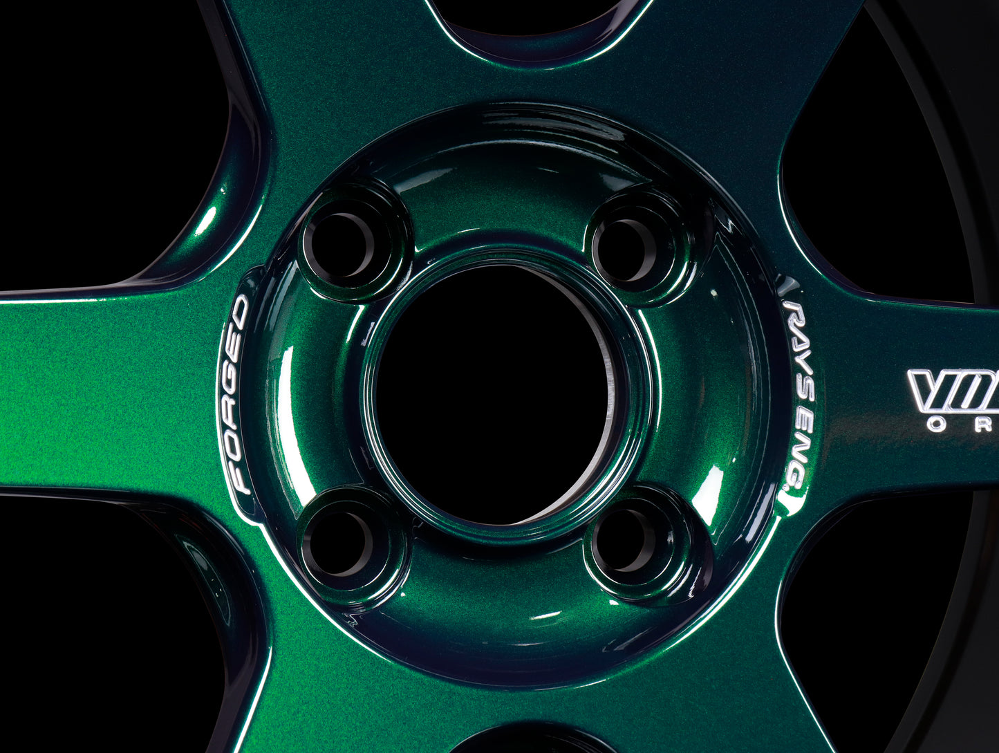 Volk Racing TE37 Sonic Wheels - Racing Green 16x8 / 4x100 / +35