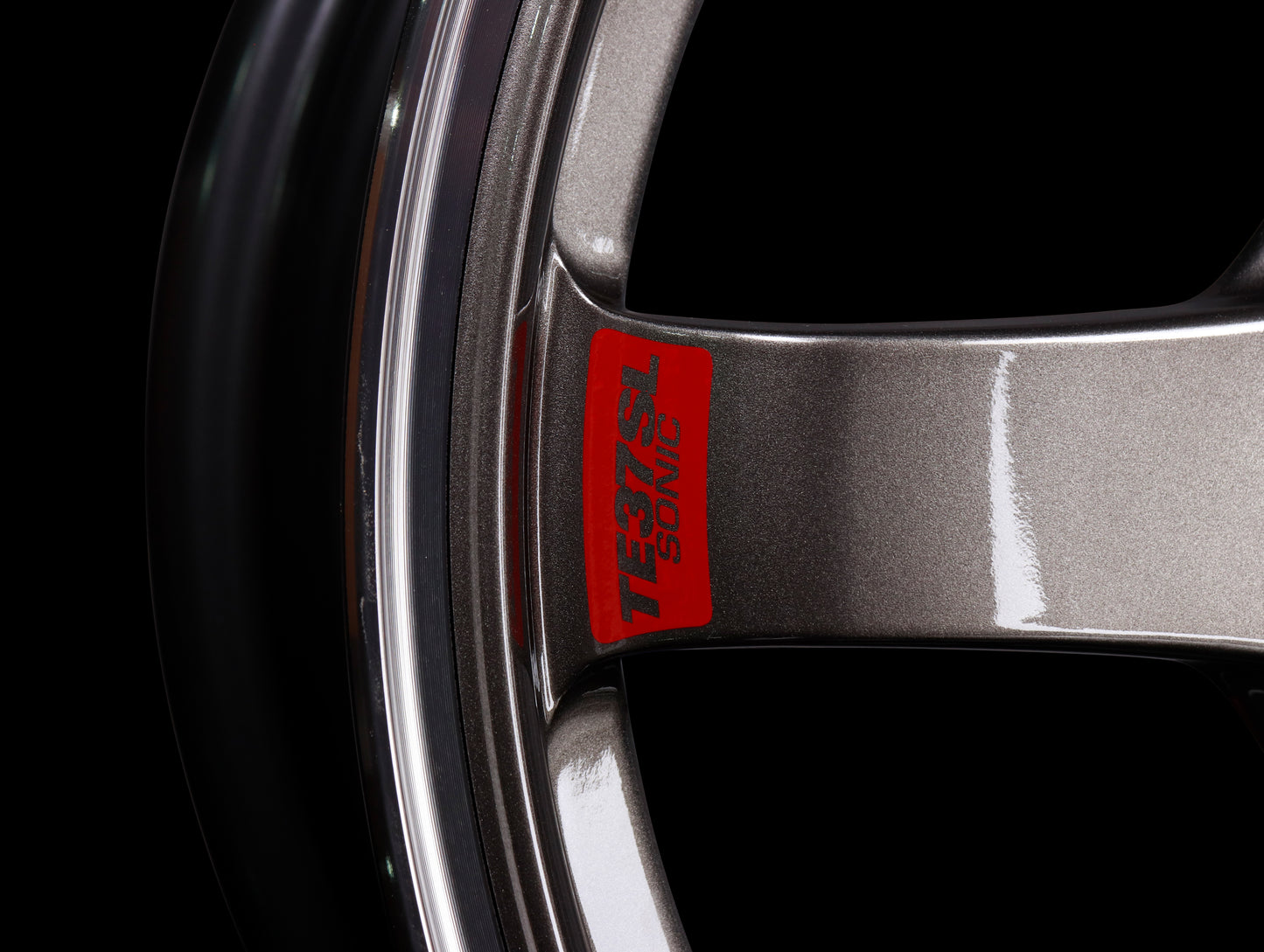 Volk Racing TE37 Sonic SL Wheels - Pressed Graphite 15x7 / 4x100 / +34