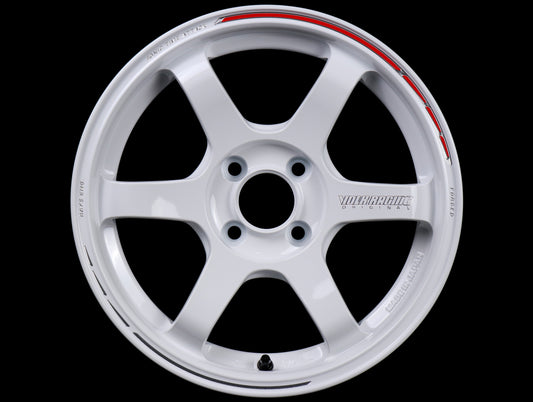 Volk Racing TE37 Sonic Time Attack Edition Wheels - Dash White 15x7 / 4x100