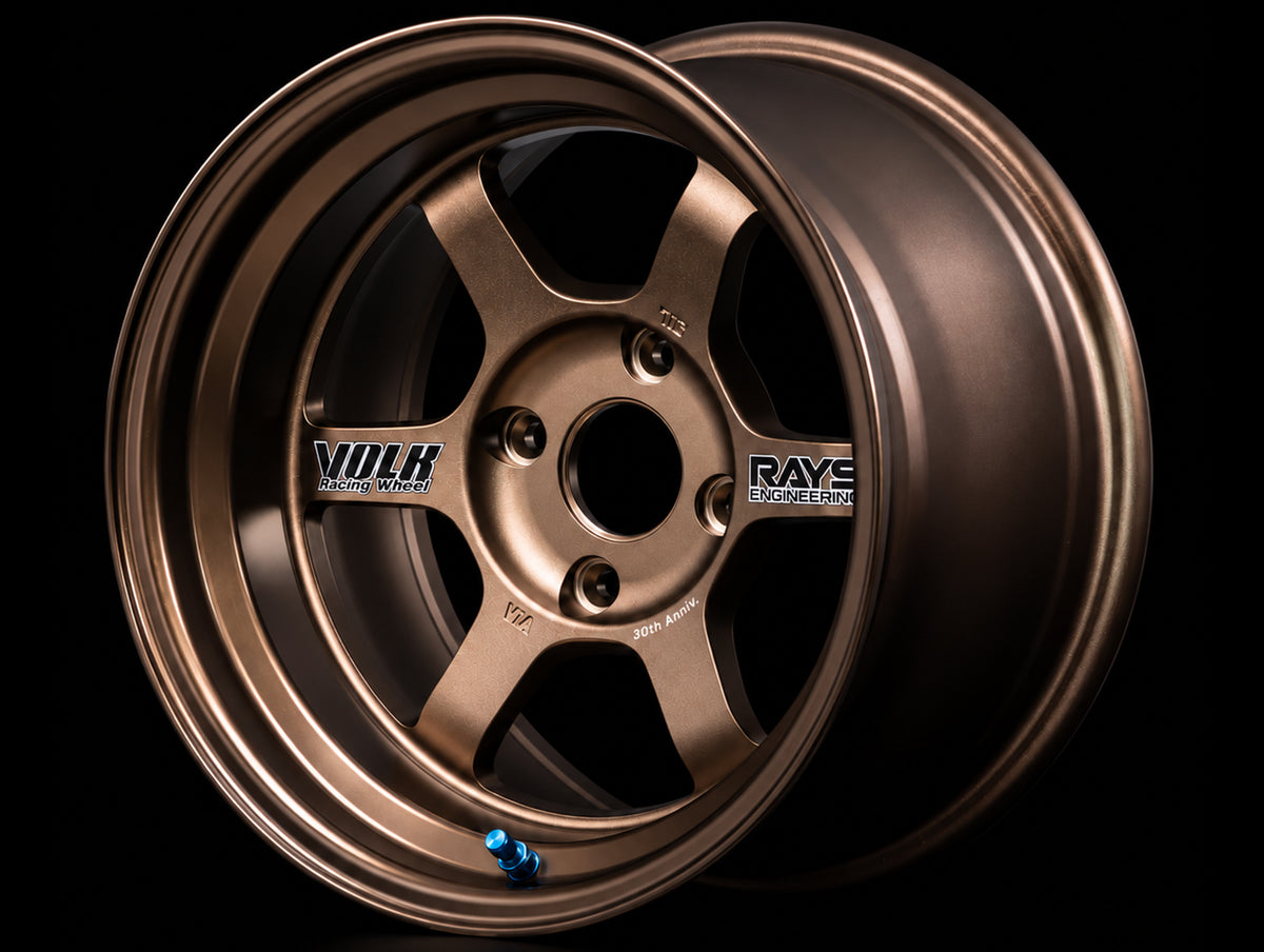 Volk Racing TE37V 30th Anniversary Sticker Version - Bronze 15x8.0 / 4x100