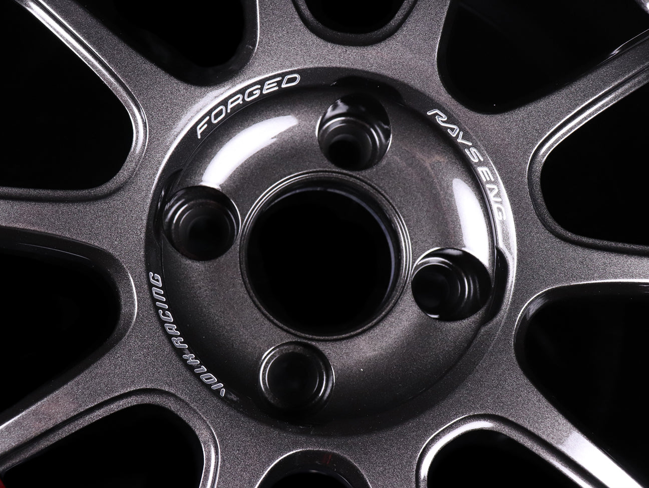 Volk Racing ZE40 Wheels - Diamond Dark Gunmetal / 16x7.0 / 4x100 / +36