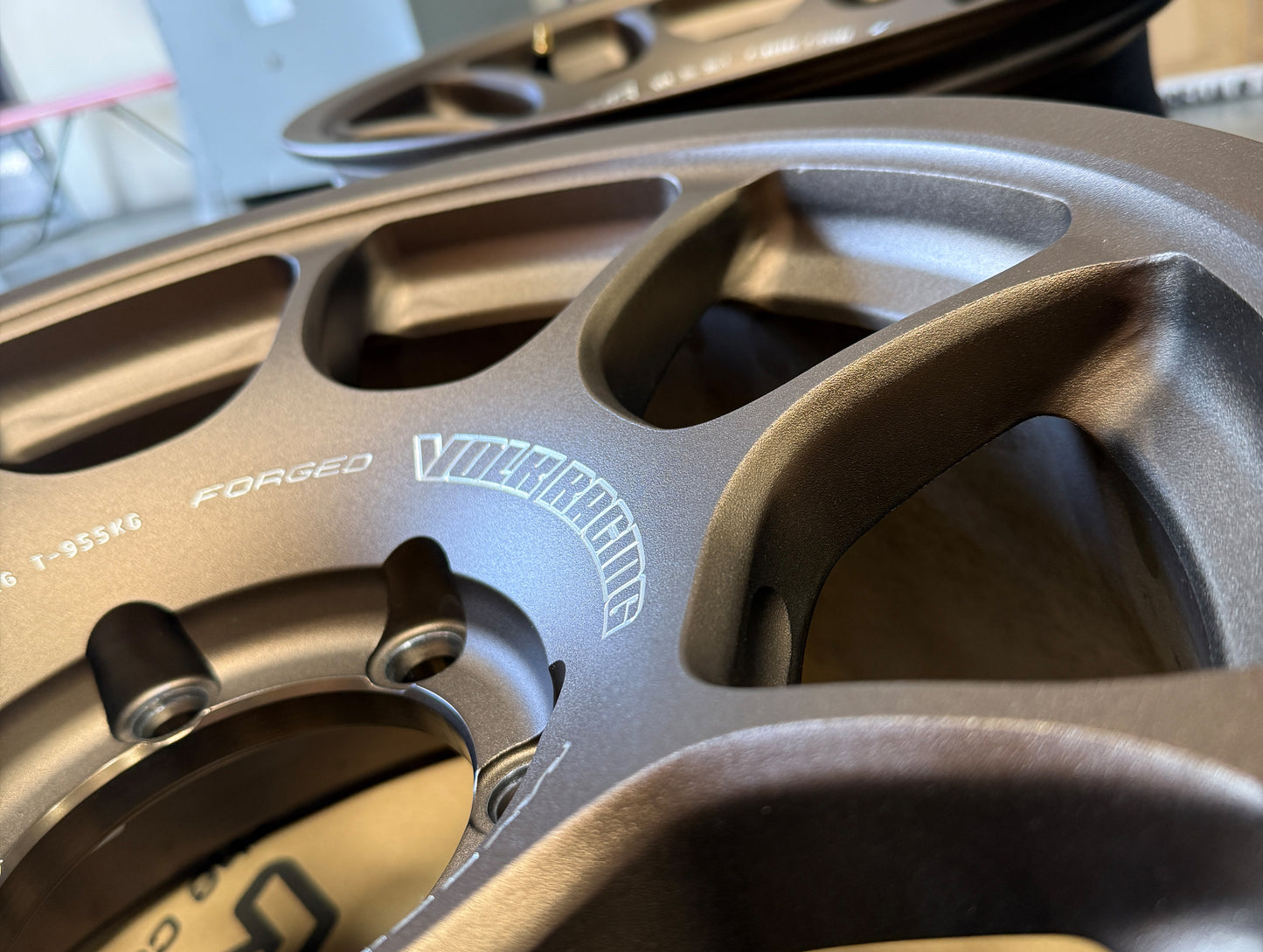 Volk Racing ZE40X Wheels - Bronze / 17x8.5 / 6x139 / +15 - Used