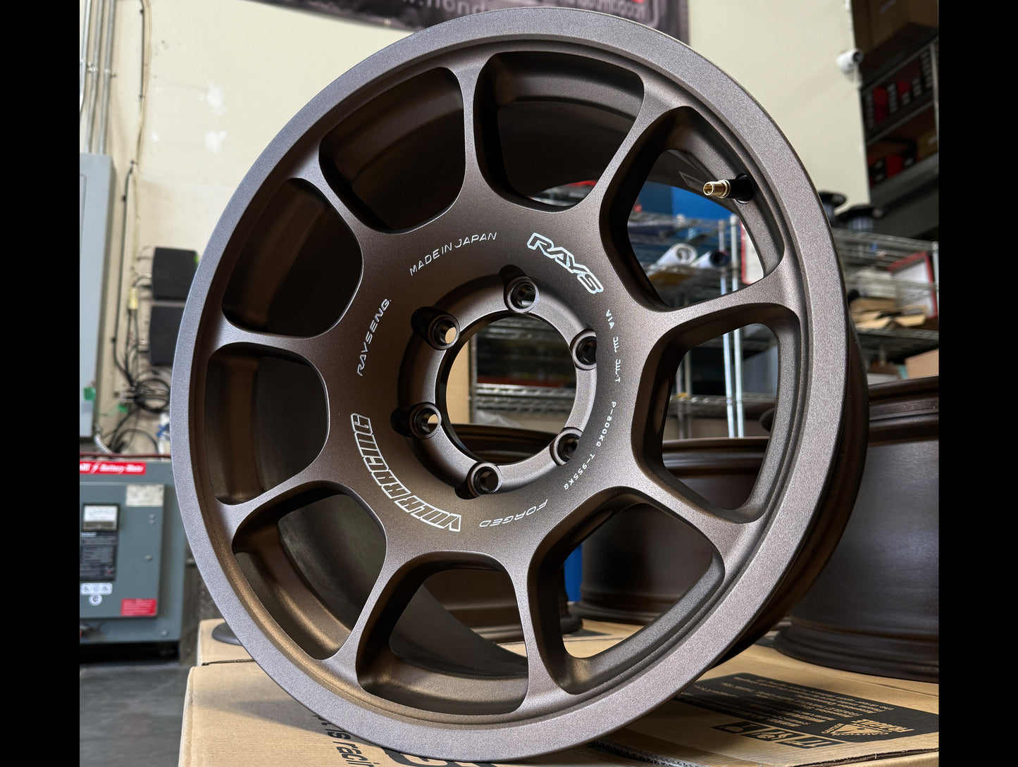 Volk Racing ZE40X Wheels - Bronze / 17x8.5 / 6x139 / +15 - Used