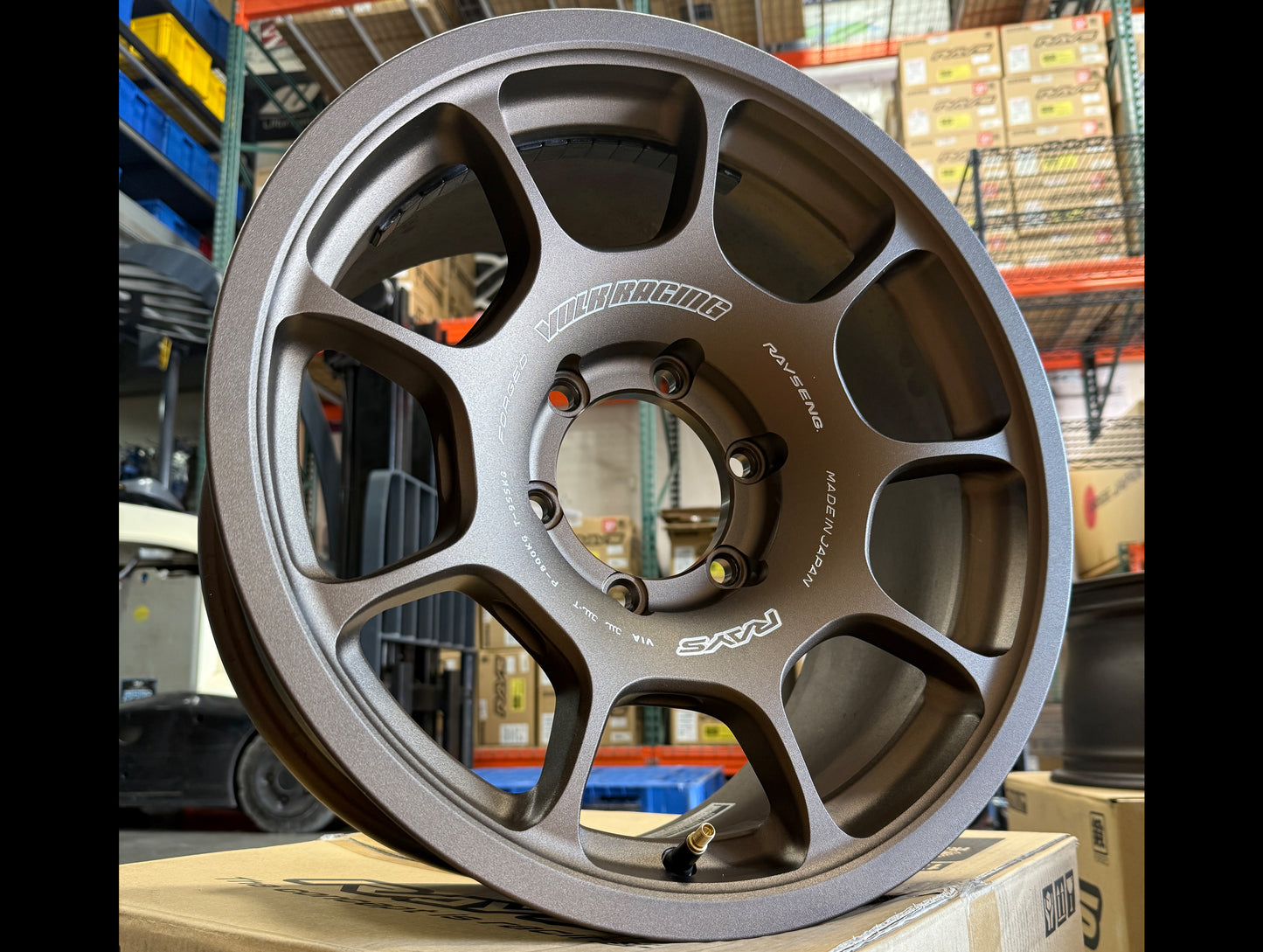 Volk Racing ZE40X Wheels - Bronze / 17x8.5 / 6x139 / +15 - Used
