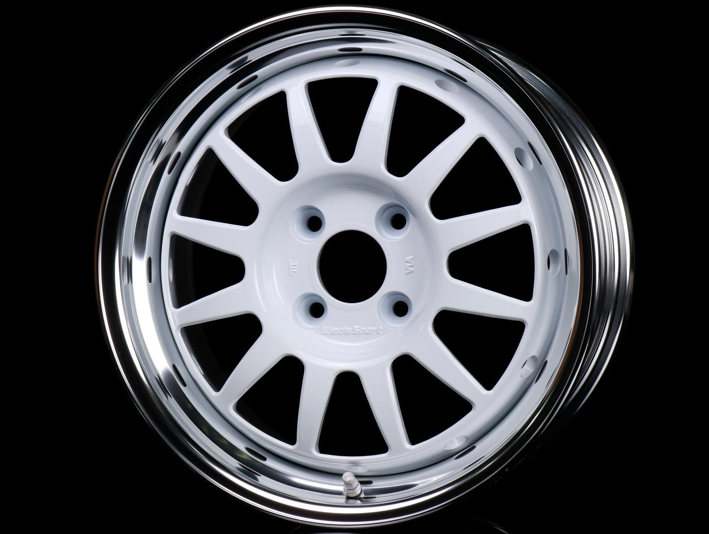 Weds Sport Racing 2P - 15x7 / 4x100 / +35 - White
