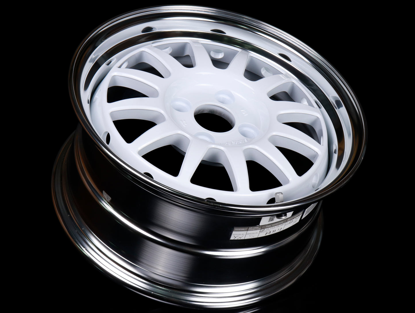 Weds Sport Racing 2P - 15x7 / 4x100 / +35 - White