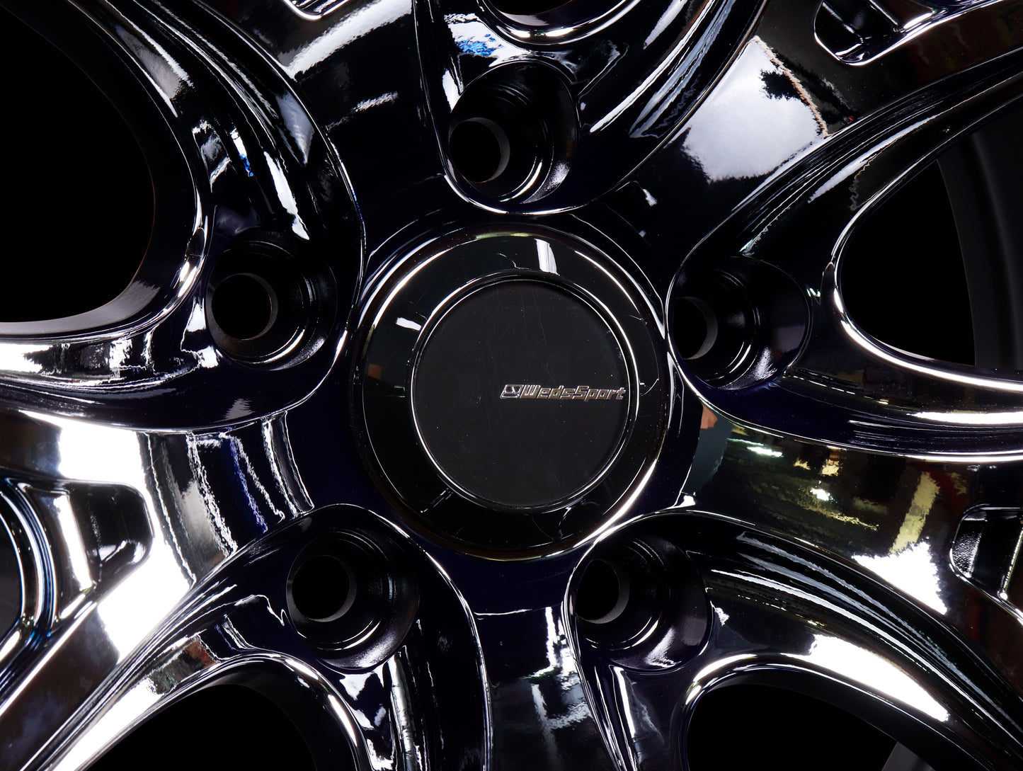 Weds Sport SA-01R - 18x9.5 / 5x114.3 / +38 - Blue Light Chrome II