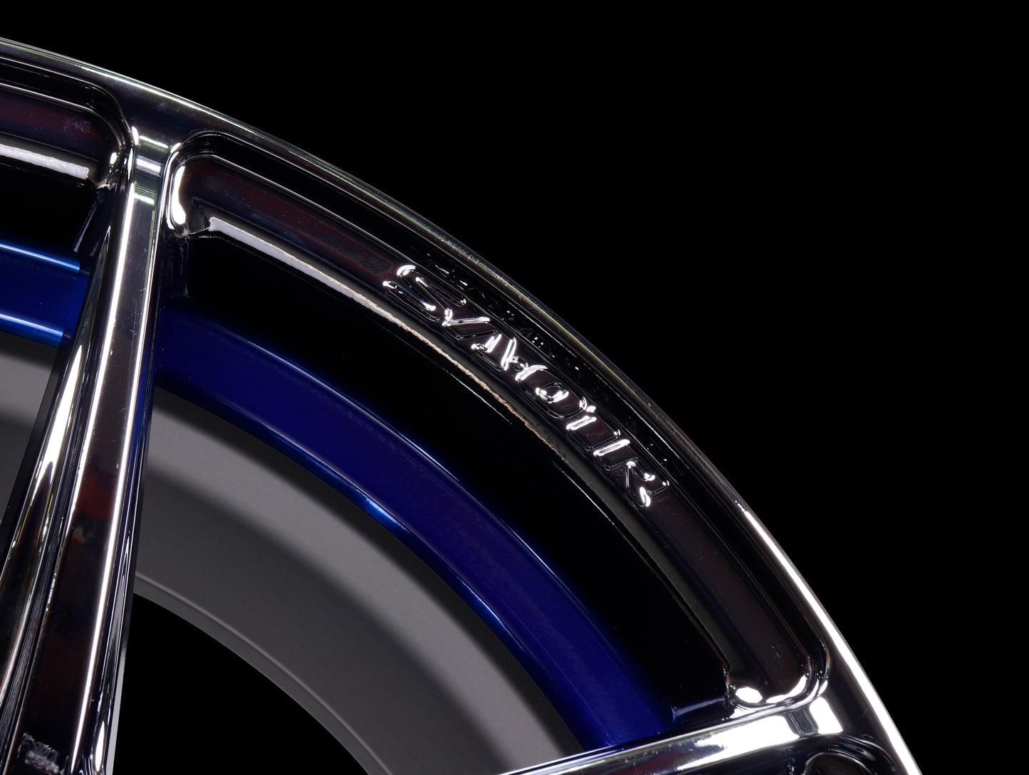 Weds Sport SA-01R - 18x9.5 / 5x114.3 / +38 - Blue Light Chrome II