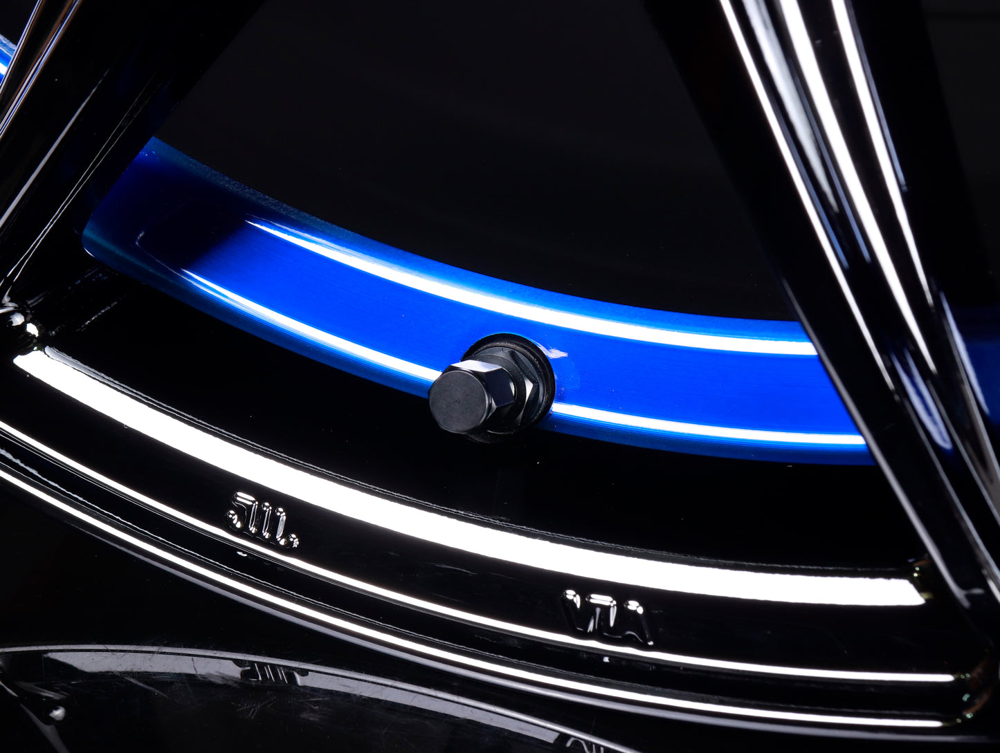 Weds Sport SA-01R - 18x9.5 / 5x114.3 / +38 - Blue Light Chrome II