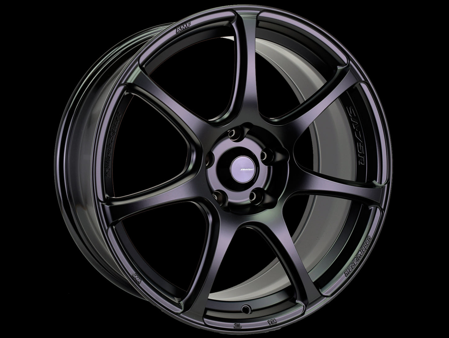 Weds Sport SA-75R - 18x8.5 / 5x114.3 / +35 - Matte Black