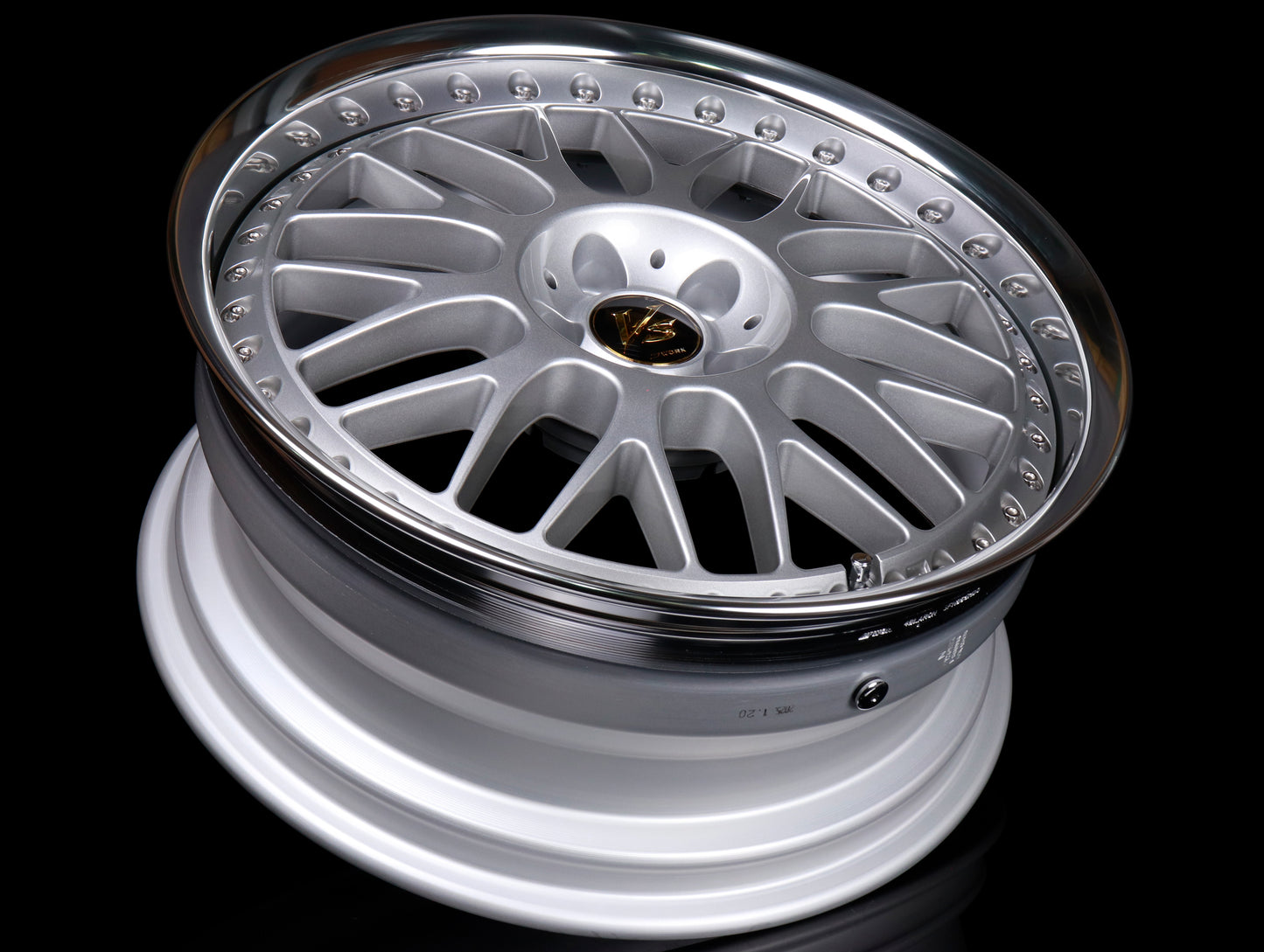 Work VS-XX - Light Gray Silver - 19" Wheels