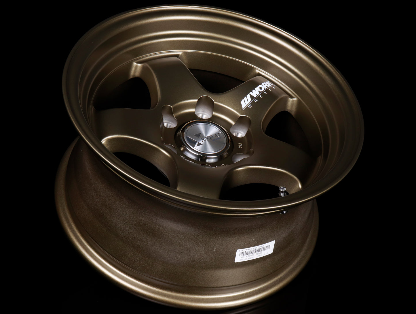 Work XTRAP S1HC Wheels - Matte Bronze - 17x8.5 / -10 / 6x139.7