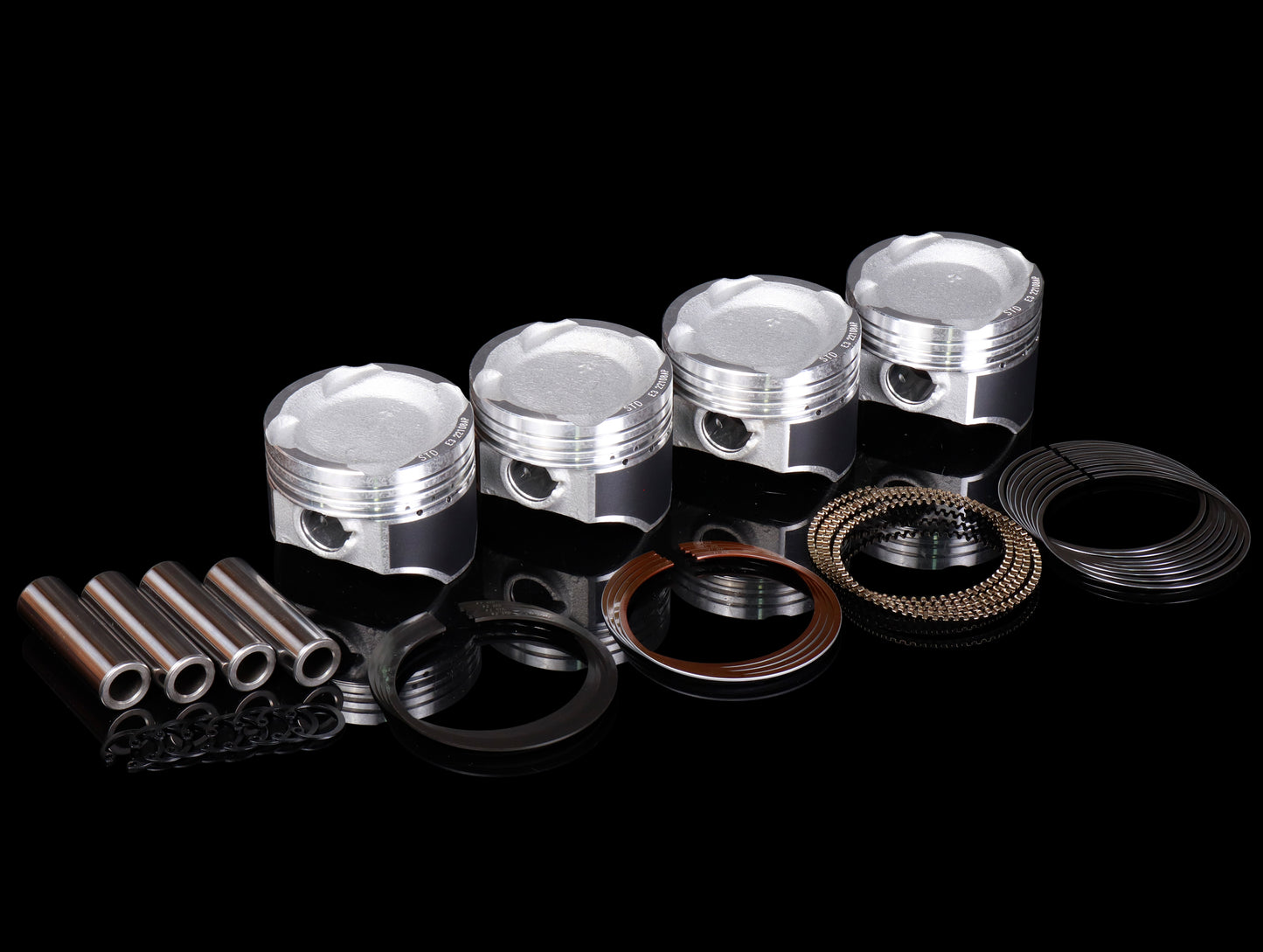 YCP Vitara Pistons with Rings for D15/D16 SOHC Engines Civic