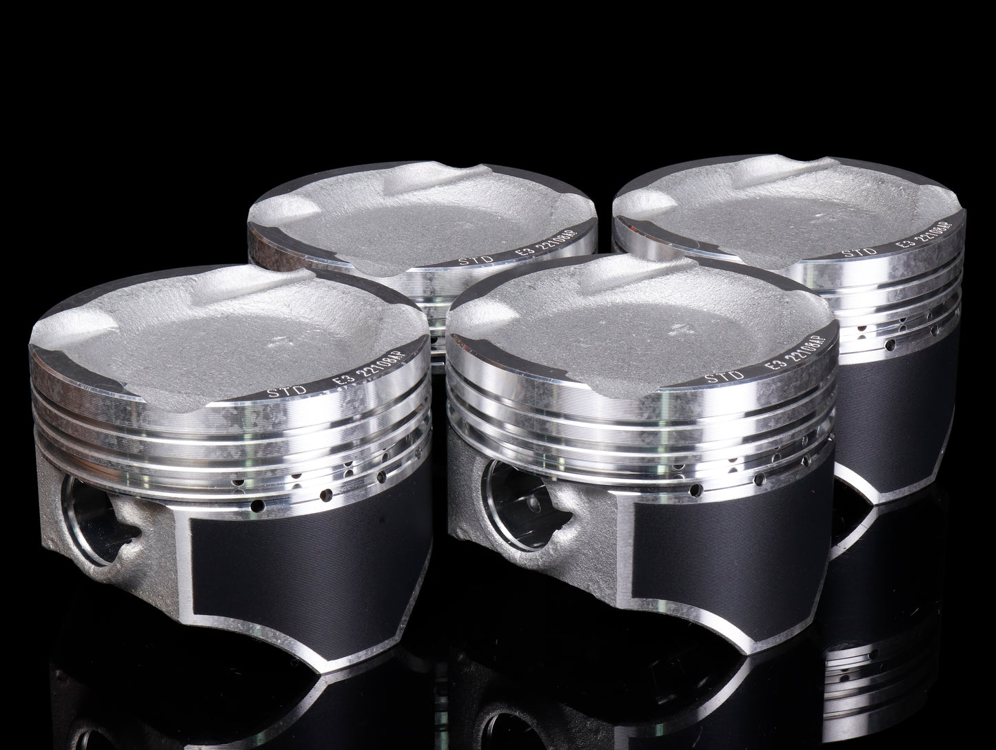 YCP Vitara Pistons with Rings for D15/D16 SOHC Engines Civic