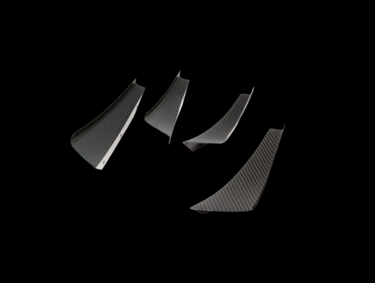 APR Performance Bumper Canards - 17-21 Civic Type-R (FK8)