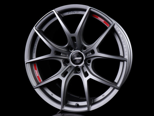 Rays Gram Lights 57FXZ Wheels - Matte Graphite 19x9.5 / 5x120 / +36