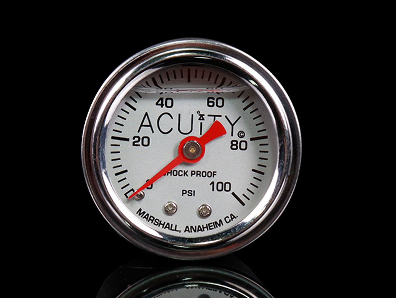 ACUiTY 100 PSI Fuel Pressure Gauge