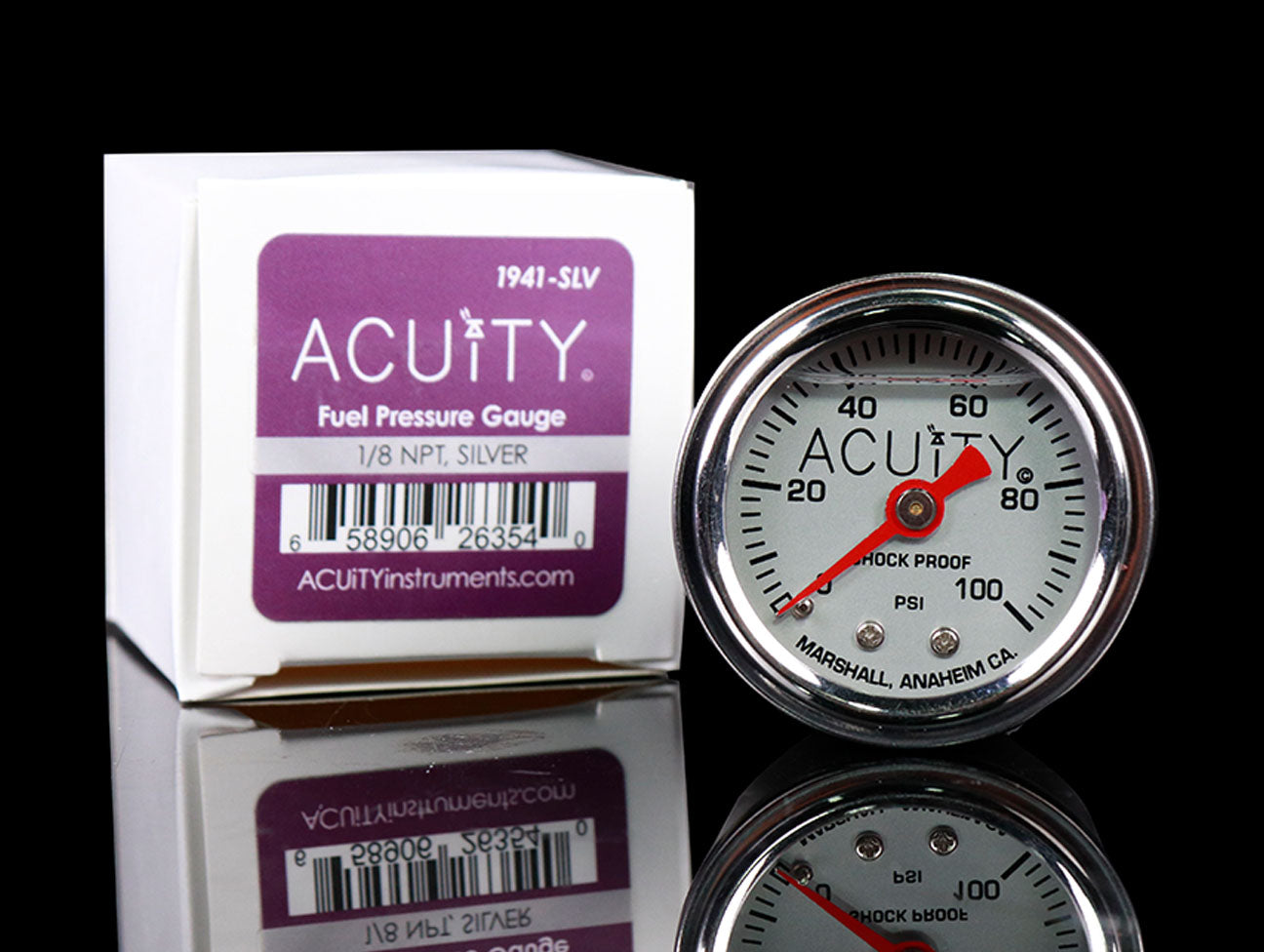 ACUiTY 100 PSI Fuel Pressure Gauge