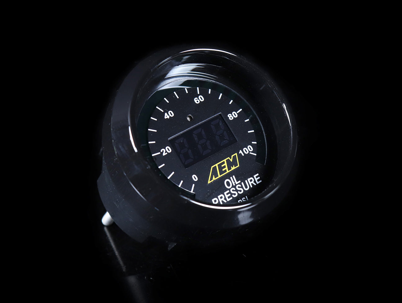 AEM Fuel & Oil Pressure Display Gauge 0-100psi