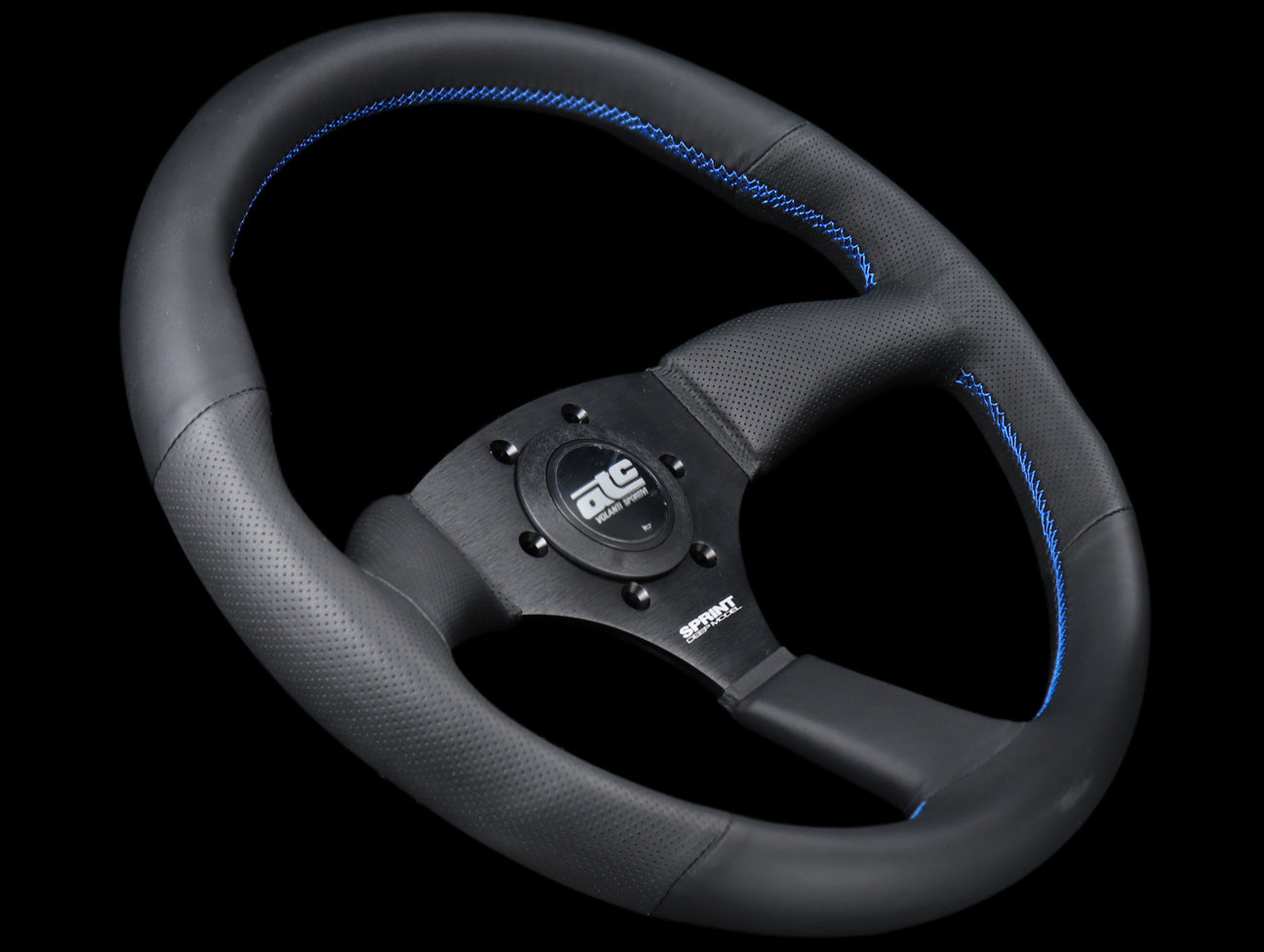 ATC Sprint Deep Model Steering Wheel - Blue Stitch