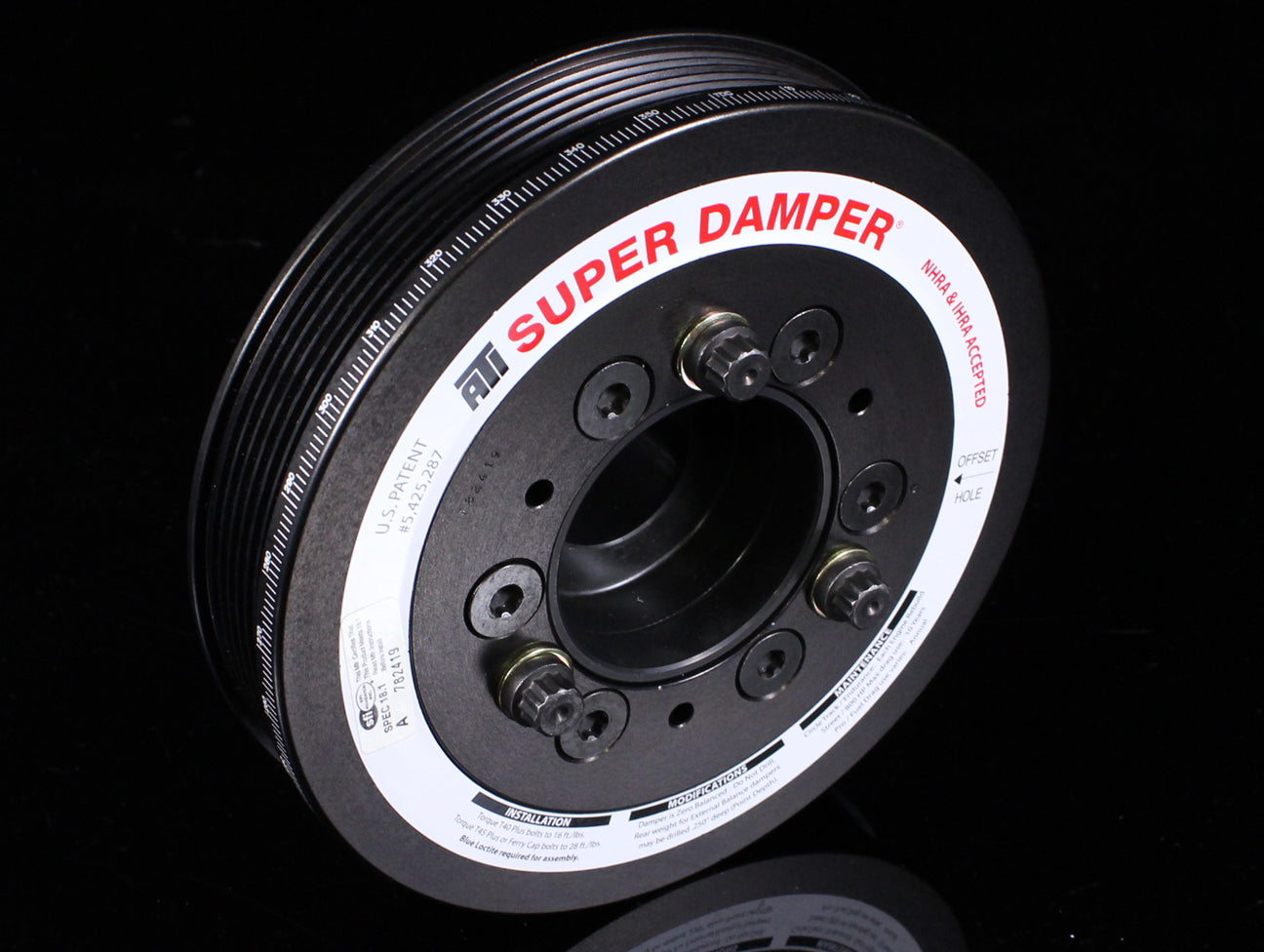 ATI Super Harmonic Street Damper - 94-98 Toyota Supra MK4