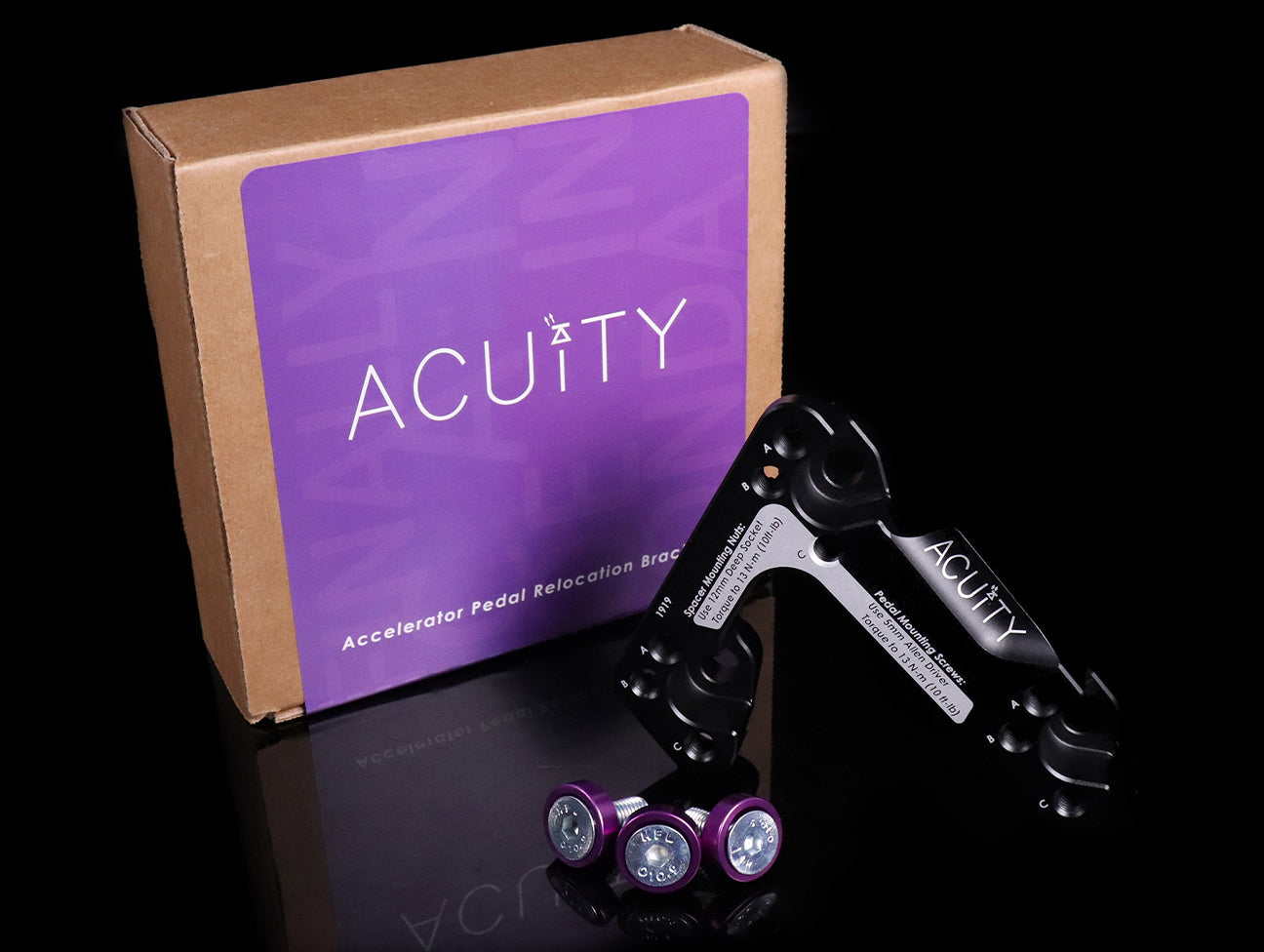 Acuity Throttle Pedal Spacer (LHD) - 12+ Civic / 14-17 Fit / 18+ Accord